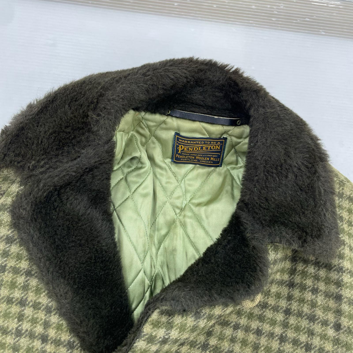 その他アウター 50s PENDLETON Gangster coat GRN