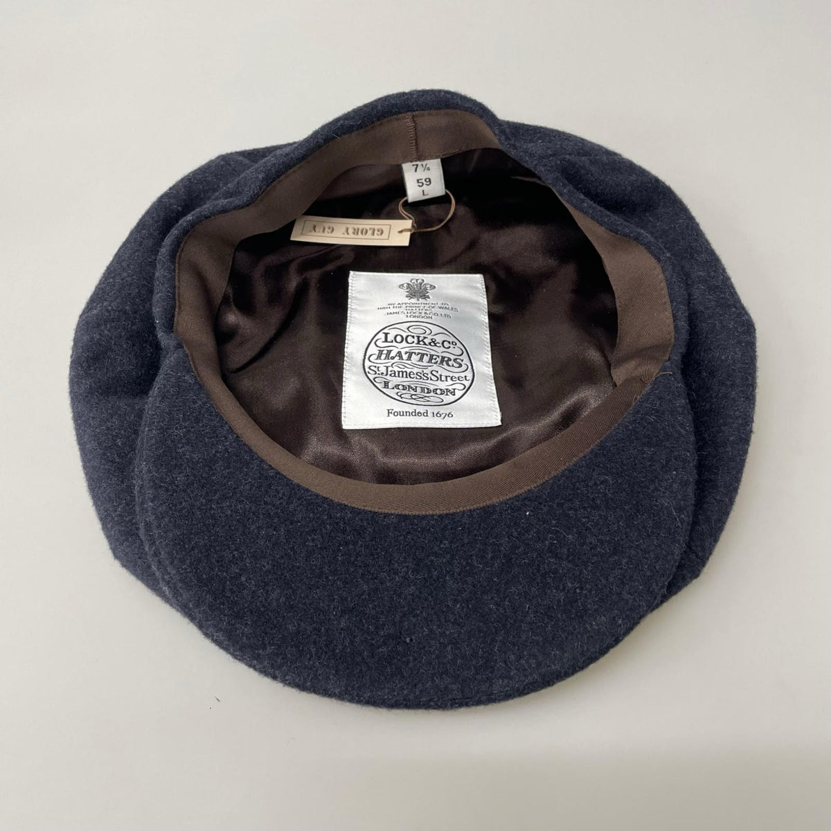 キャスケット JAMES LOCK &CO.HATTERS ネイビー