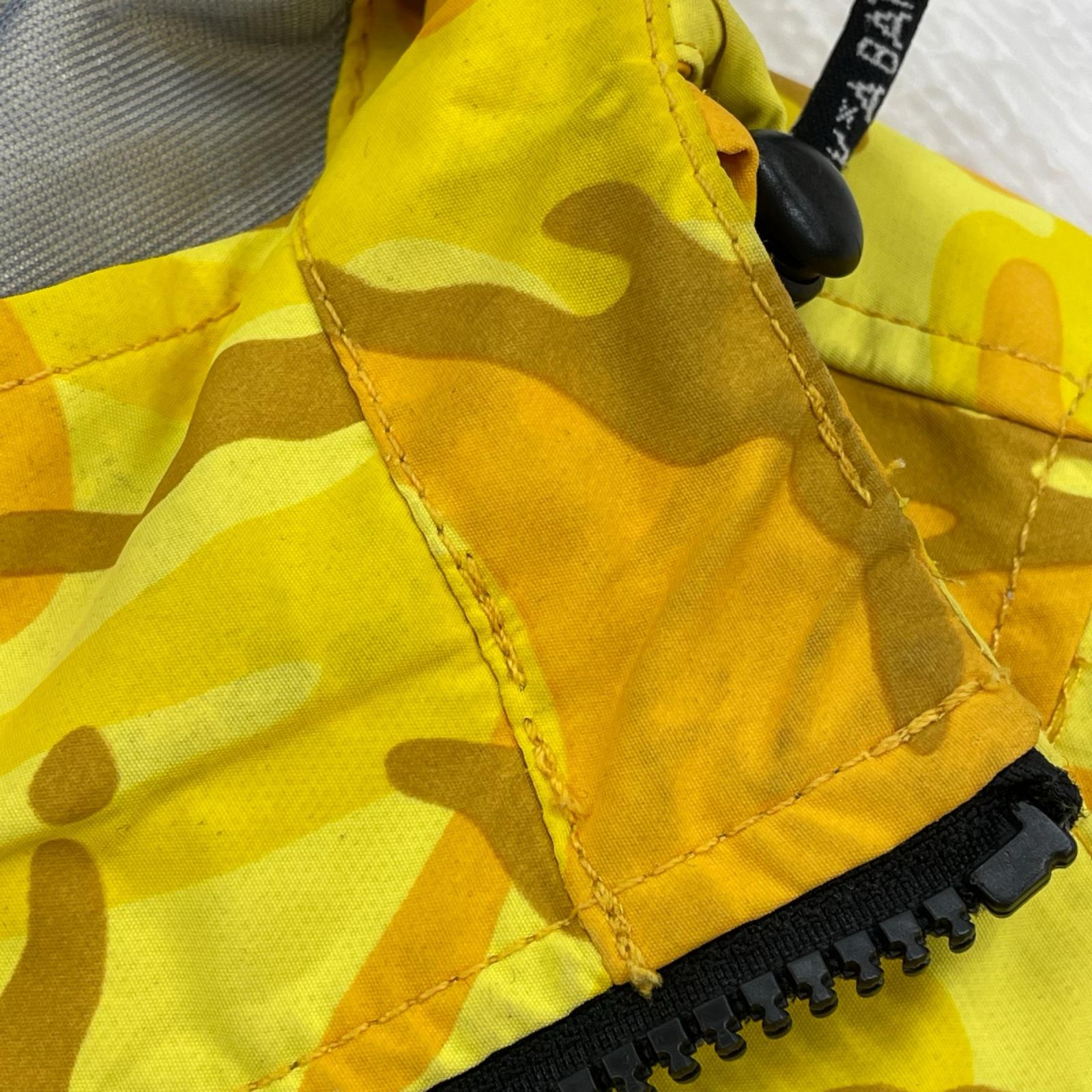 ジャケット S 黄色 迷彩 S イエロー