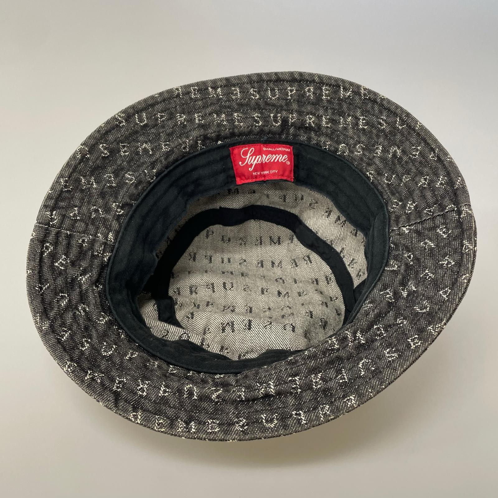 ハット Jacquard Logos Denim Crusher ブラック