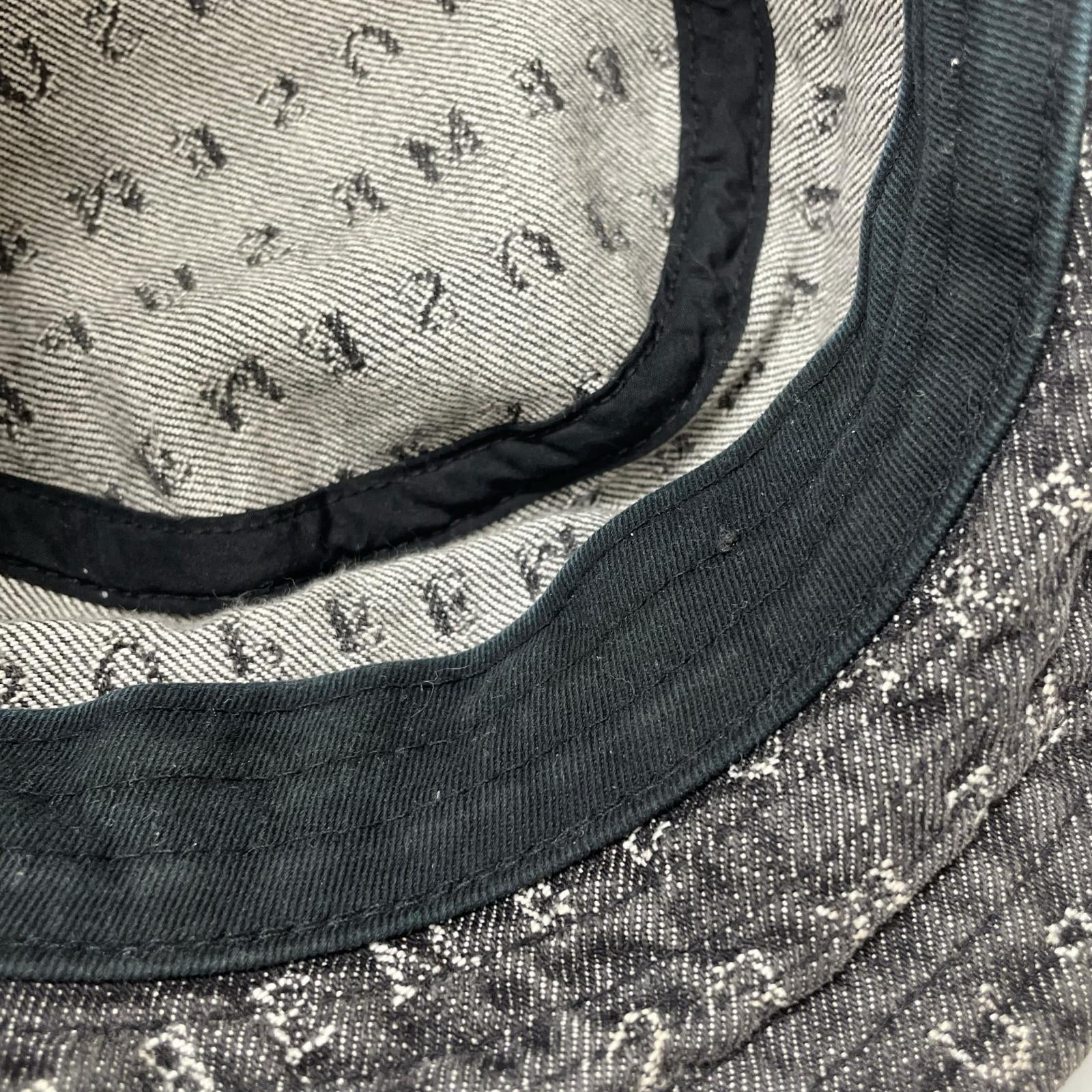 ハット Jacquard Logos Denim Crusher ブラック