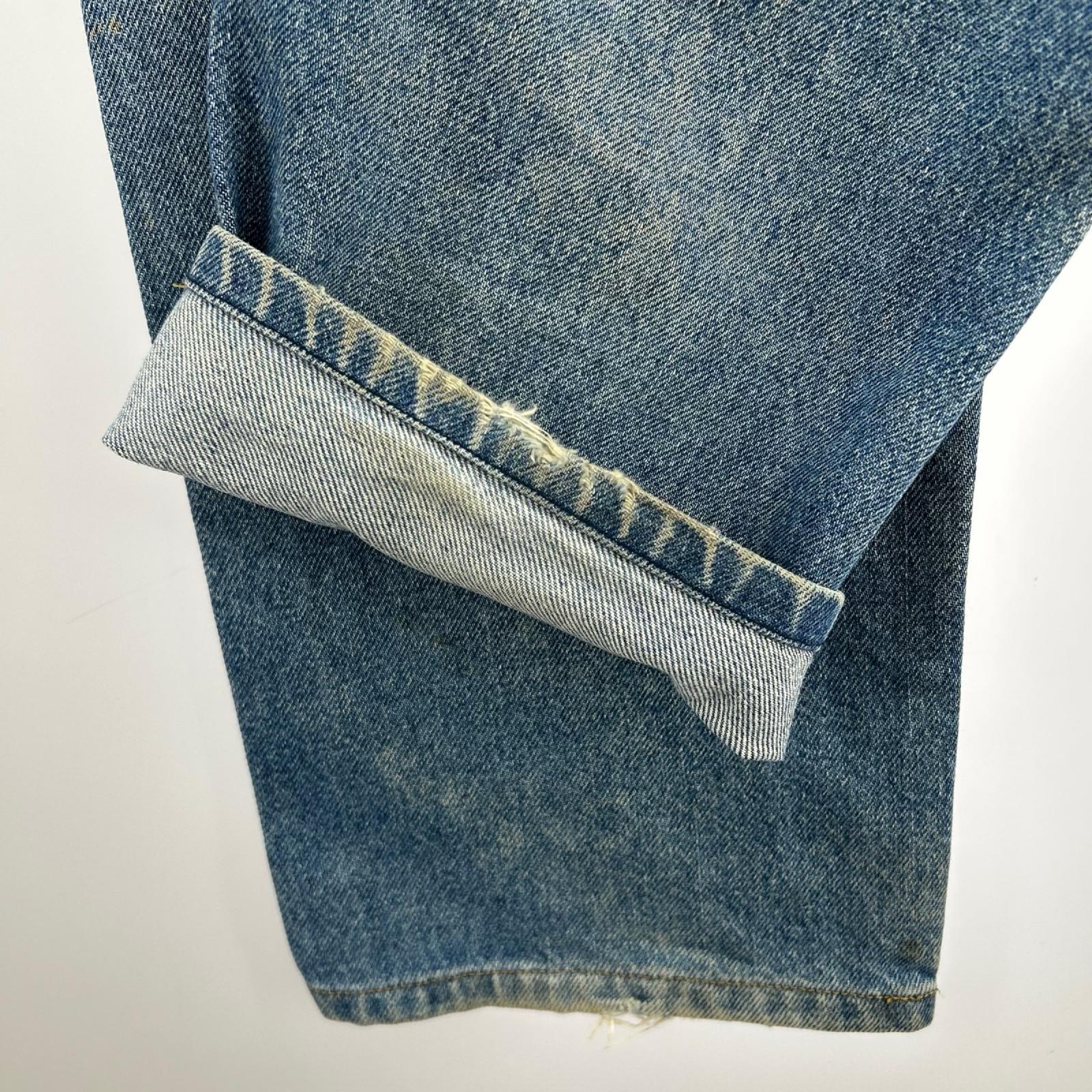 デニムパンツ 505 90s ｵﾚﾝｼﾞﾀﾌﾞ 32 ブルー