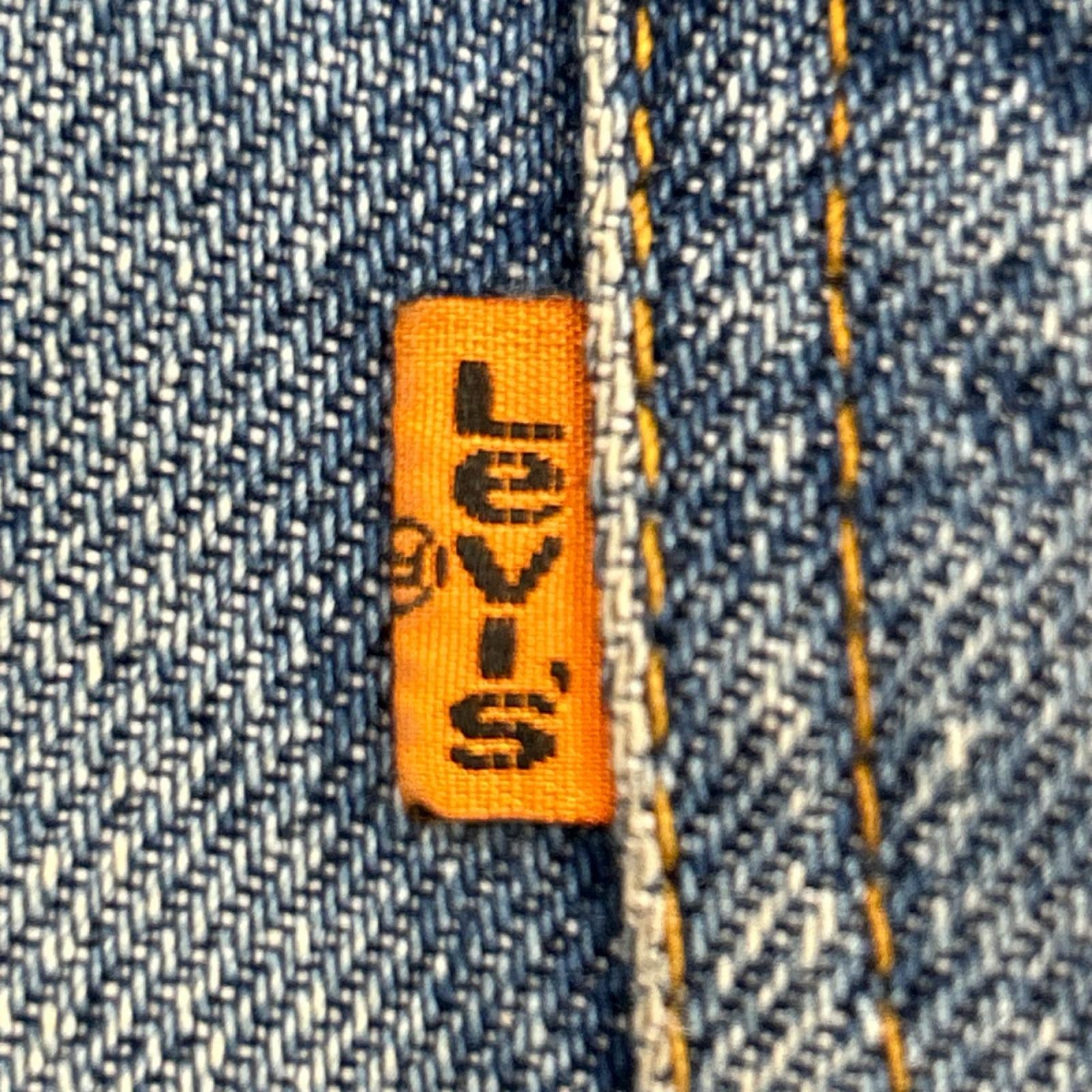 デニムパンツ 505 90s ｵﾚﾝｼﾞﾀﾌﾞ 32 ブルー