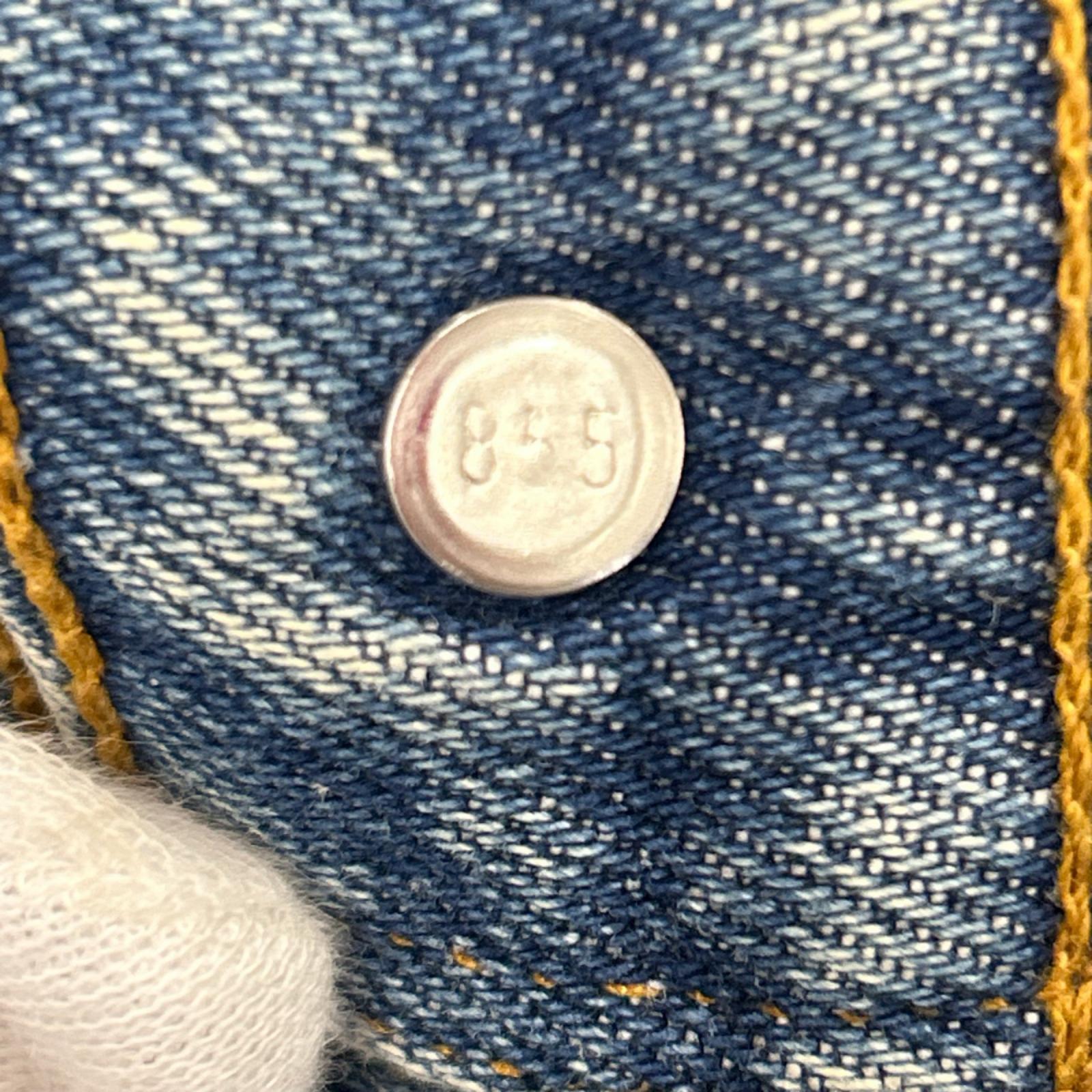 デニムパンツ 505 90s ｵﾚﾝｼﾞﾀﾌﾞ 32 ブルー