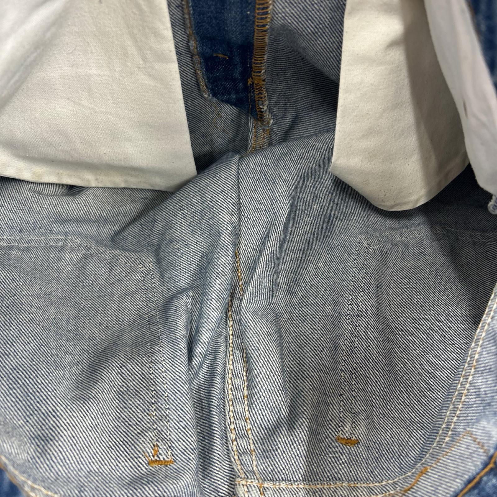 デニムパンツ 505 90s ｵﾚﾝｼﾞﾀﾌﾞ 32 ブルー