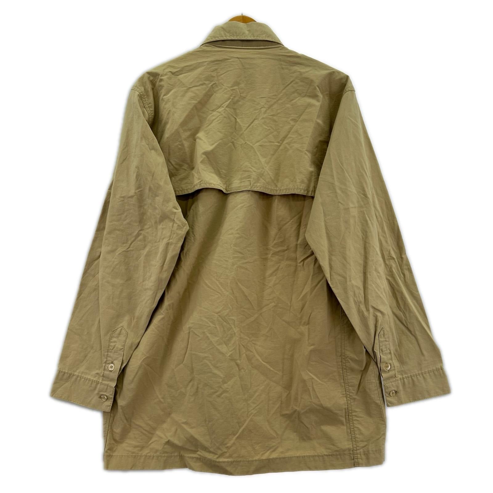長袖シャツ ﾍﾞｰｼﾞｭ M ベージュ