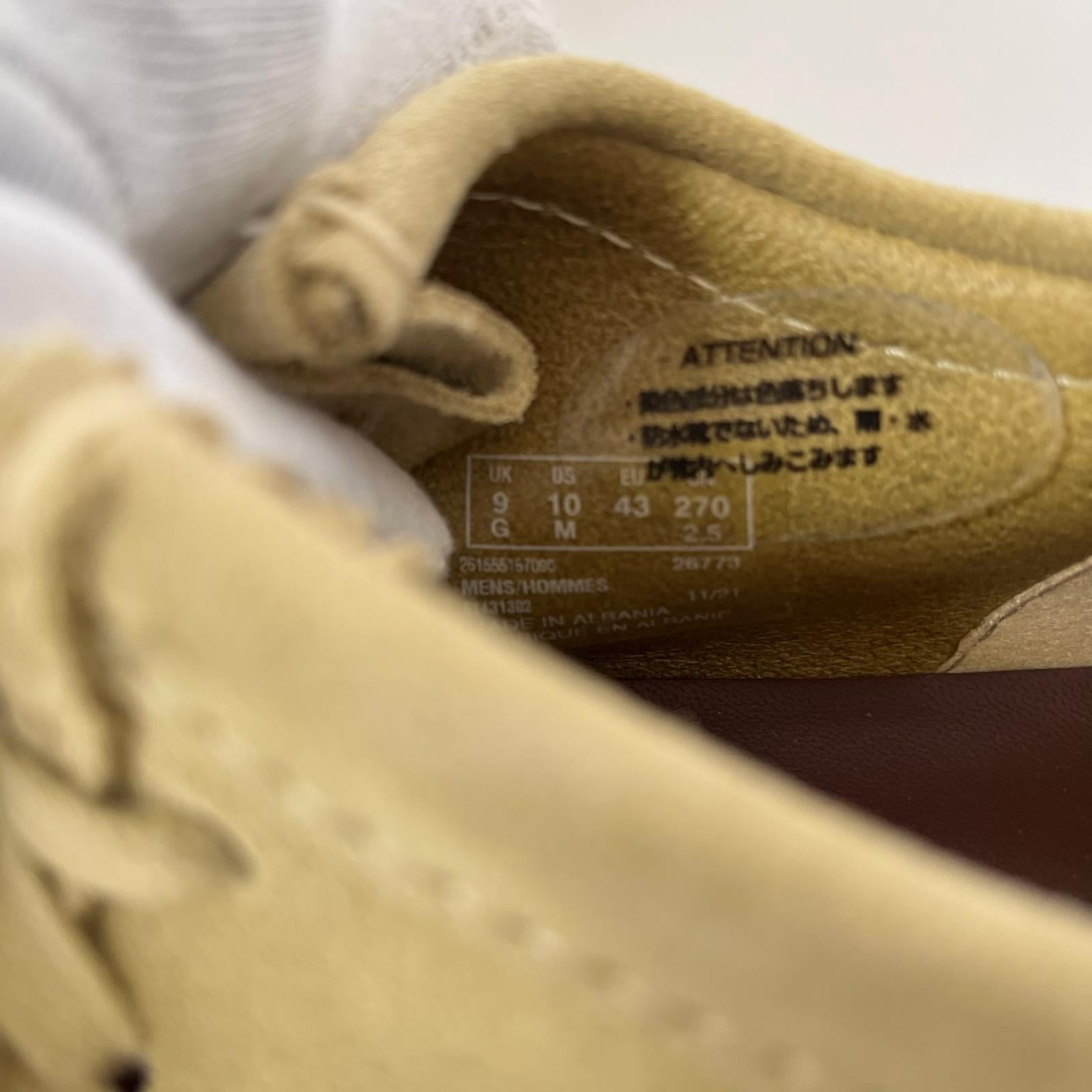 その他靴 clarks ワラビー ベージュ ベージュ