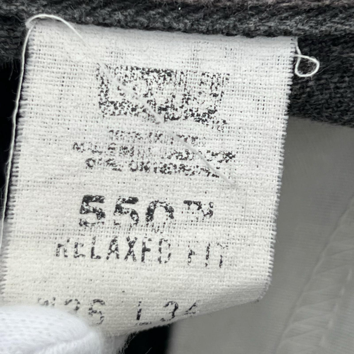 デニムパンツ 550 RELAXED FIT（W36) 36 ブラック