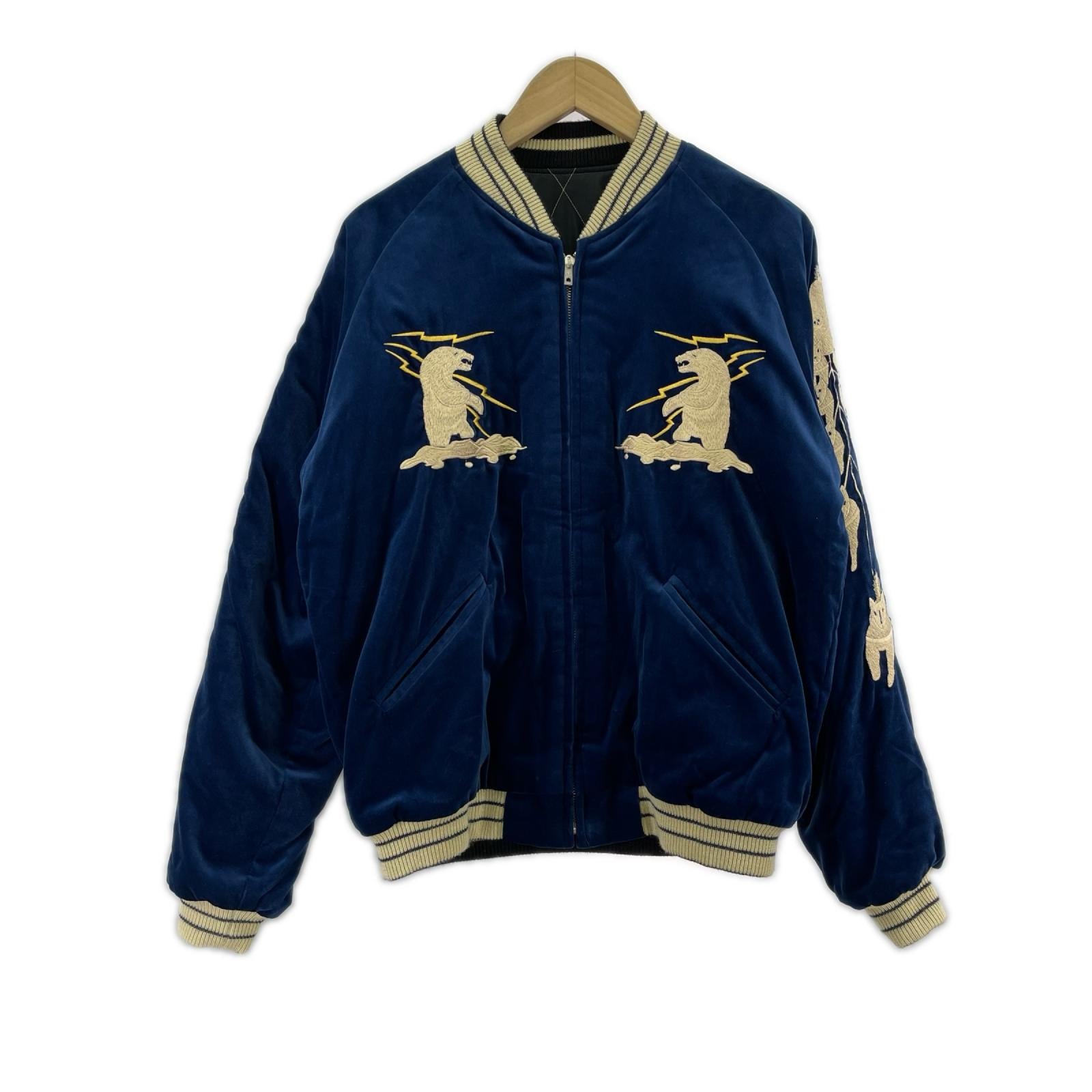 ブルゾン VELVETEEN SOUVENIR JACKET"ALASKAN EAGLE L