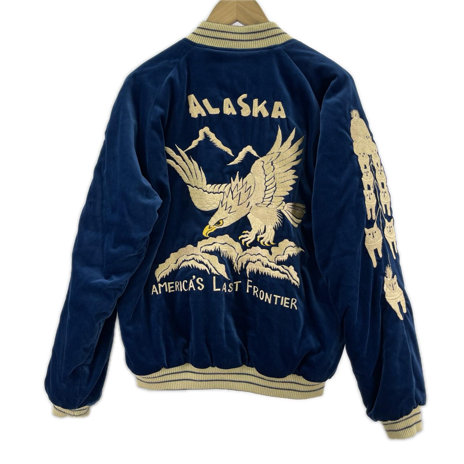 ブルゾン VELVETEEN SOUVENIR JACKET"ALASKAN EAGLE L