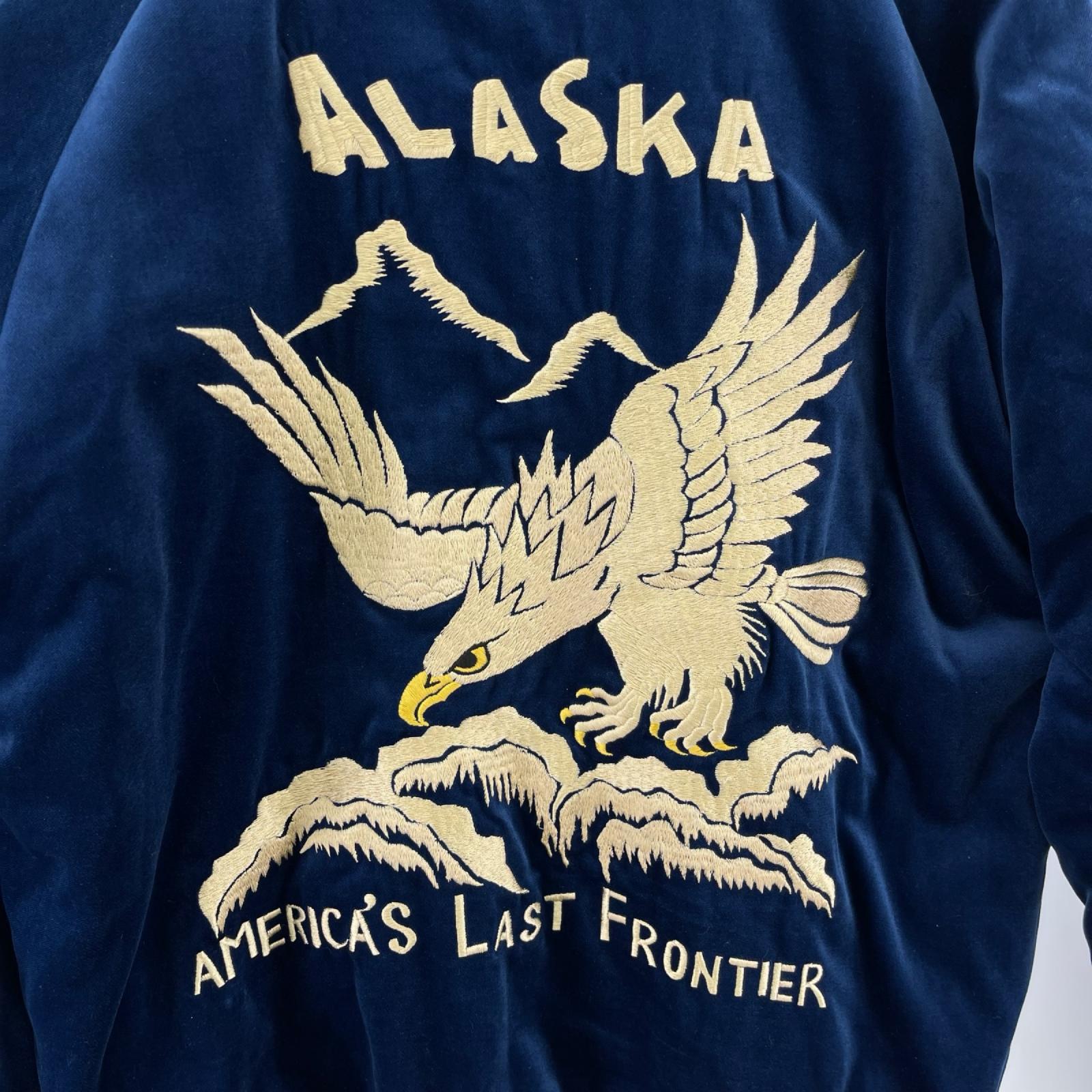 ブルゾン VELVETEEN SOUVENIR JACKET"ALASKAN EAGLE L