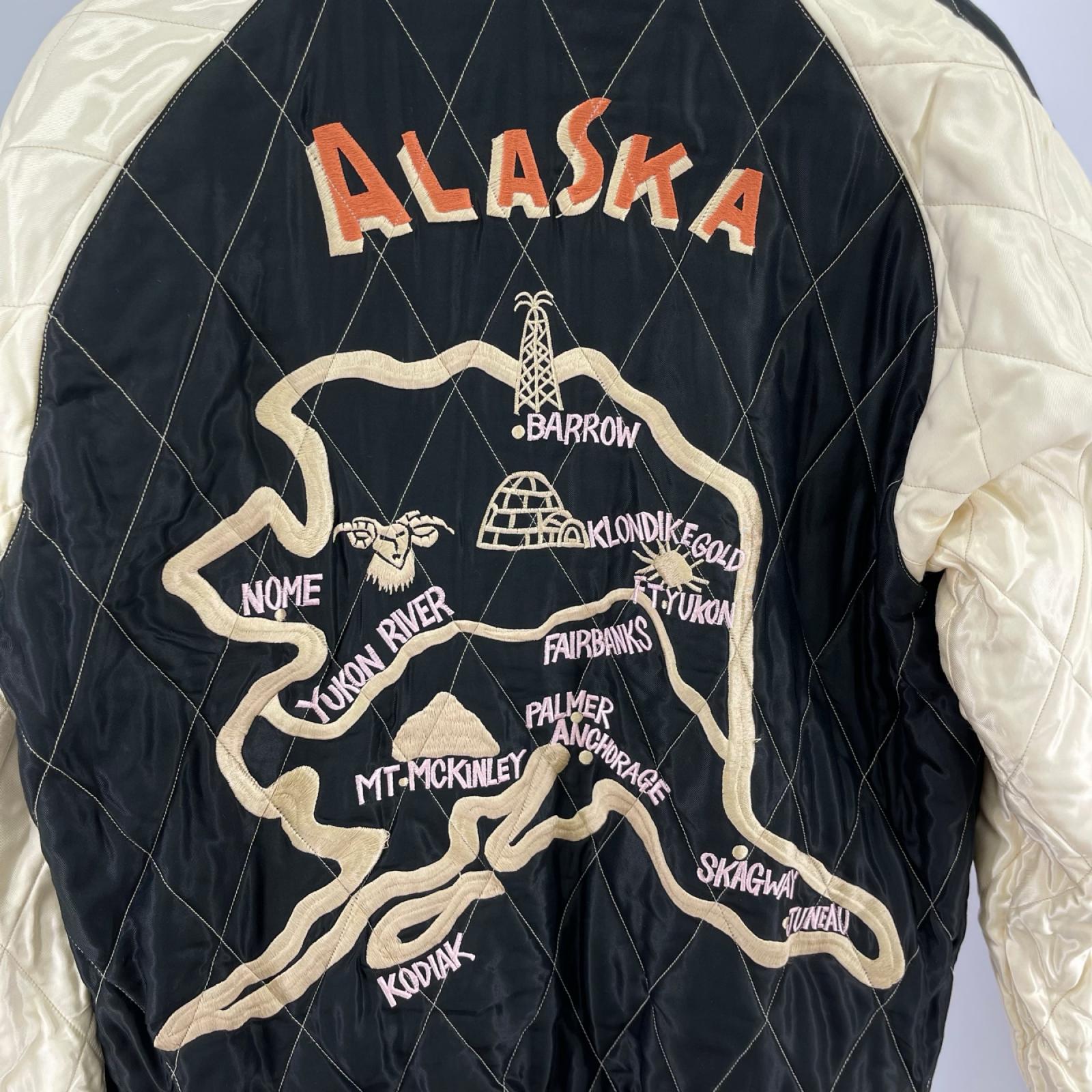 ブルゾン VELVETEEN SOUVENIR JACKET"ALASKAN EAGLE L