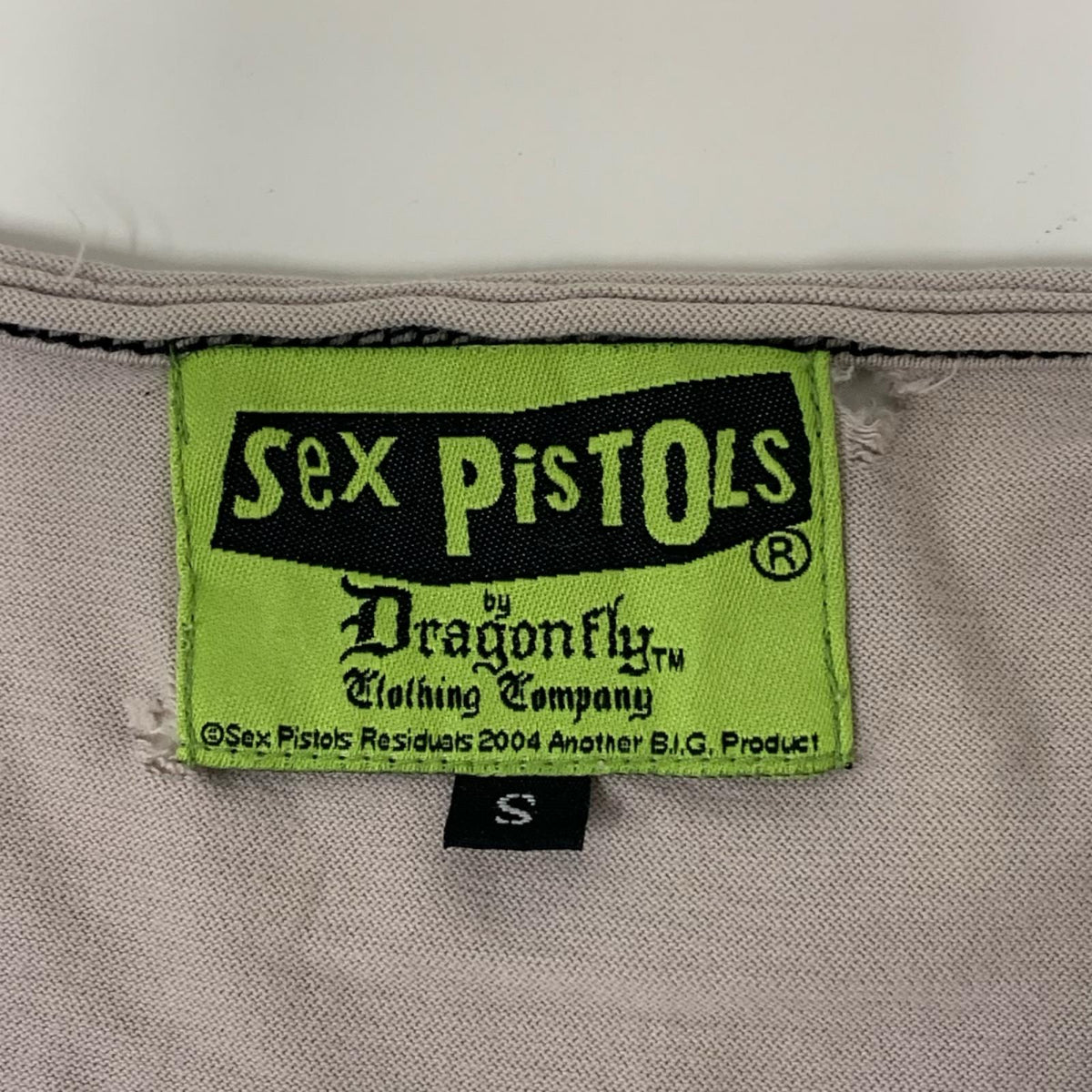 タンクトップ sex pistols by dragonfly 刺繍プリントタンクトップ S S