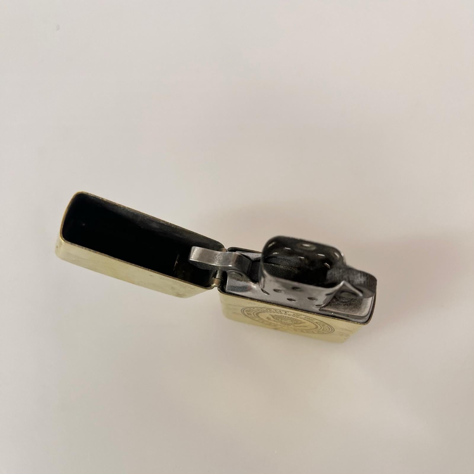 ライター UNITED STATED SOLID BRASS ゴールド