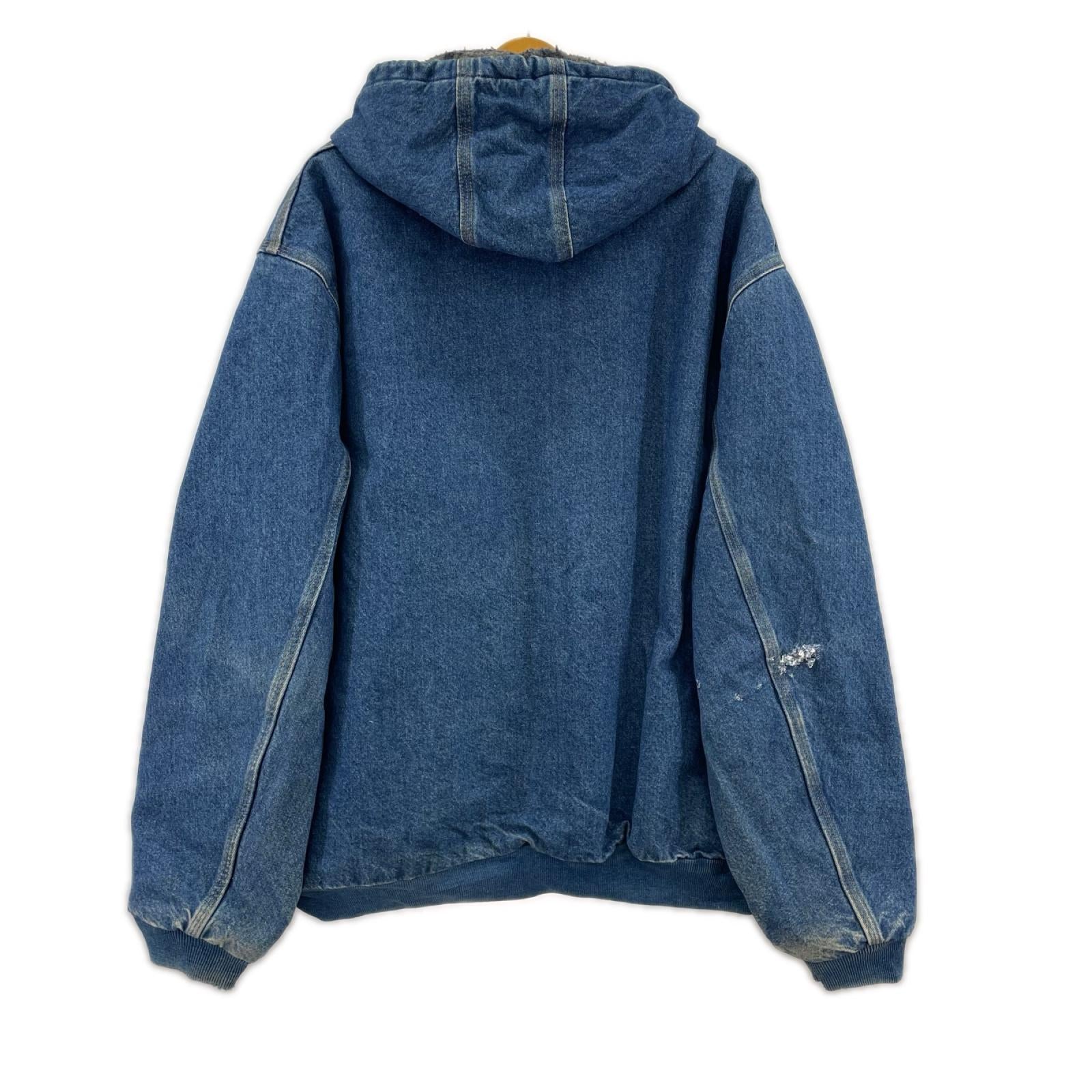 ジャケット 00s 裏地ネル デニムアクティブジャケット 2XL