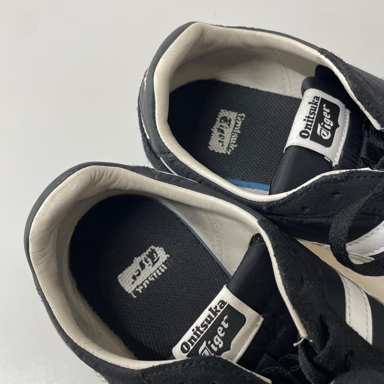 スニーカー ONITSUKA TIGER SERRANO 1183B400-001 ﾌﾞﾗｯｸ (27) 27cm (US9 UK8 1/2 EU44) ブラック