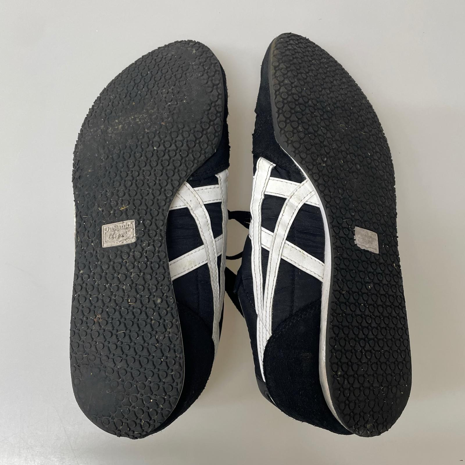 スニーカー ONITSUKA TIGER SERRANO 1183B400-001 ﾌﾞﾗｯｸ (27) 27cm (US9 UK8 1/2 EU44) ブラック