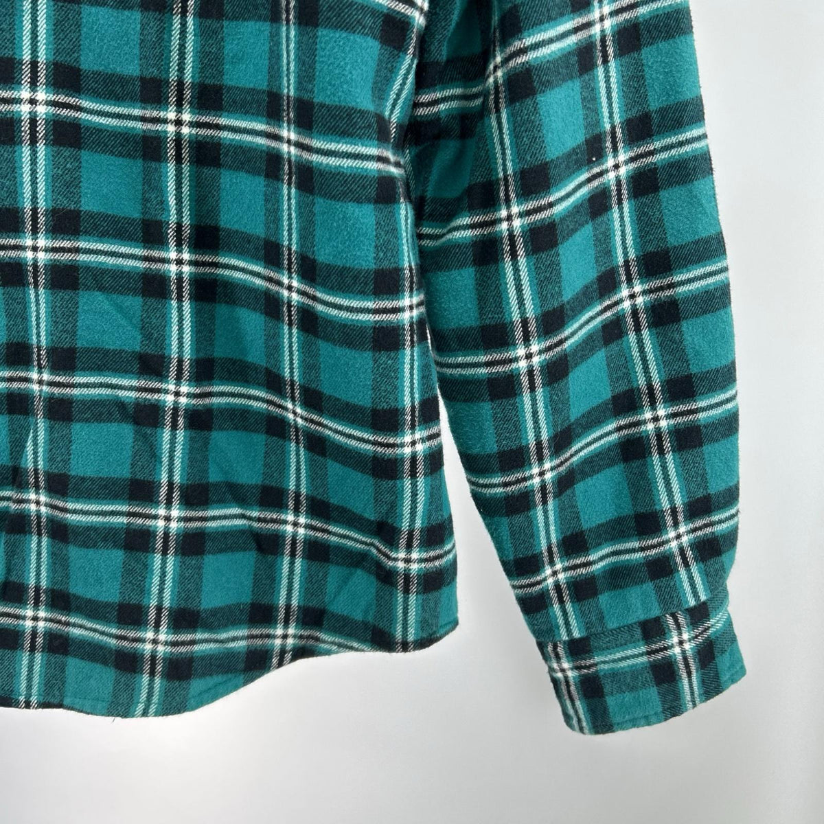 長袖シャツ Arc Logo Quilted Flannei Shirt 緑 (S) S