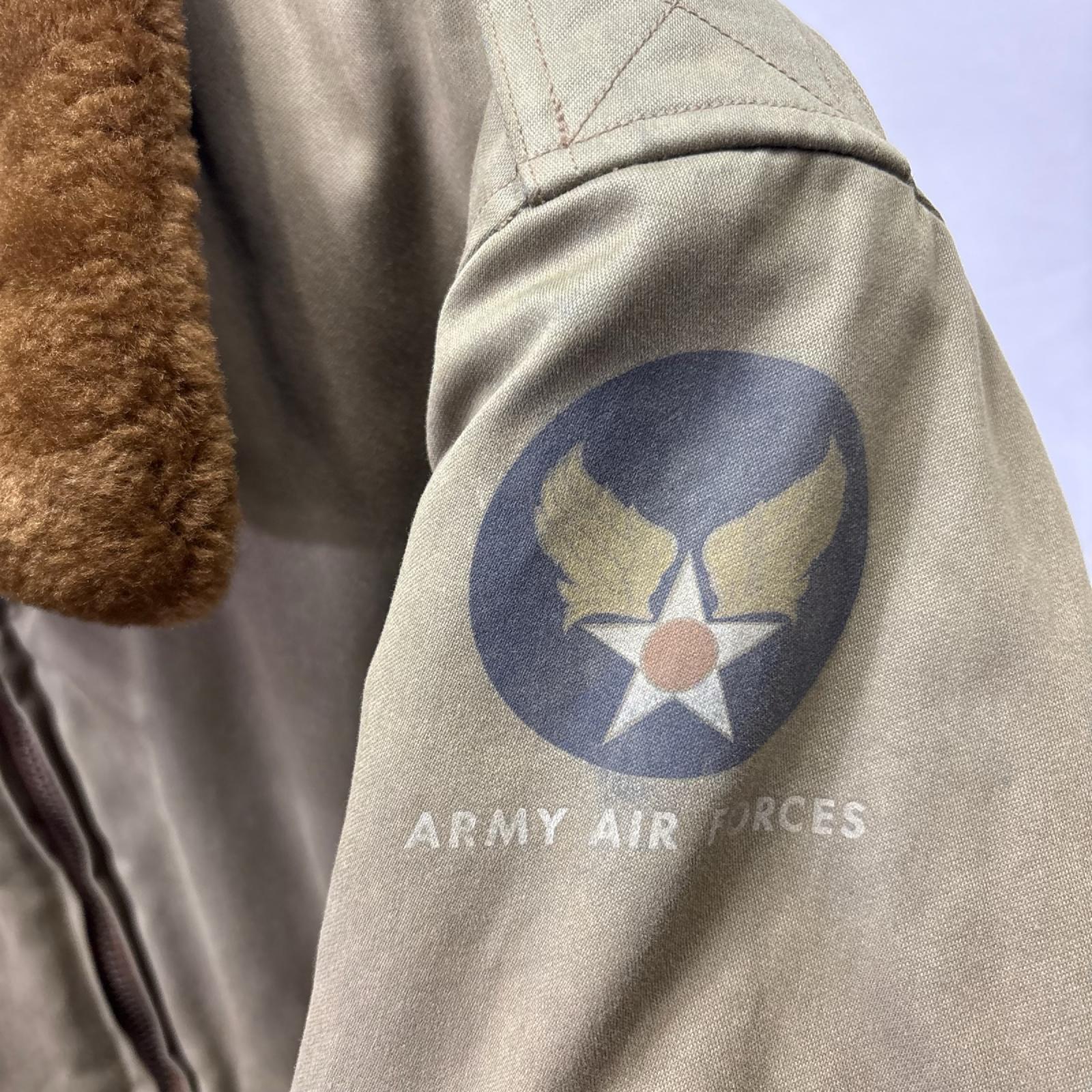 ジャケット TYPE B-10 ROUGH WEAR社 実名復刻 緑 (40) 40 カーキ