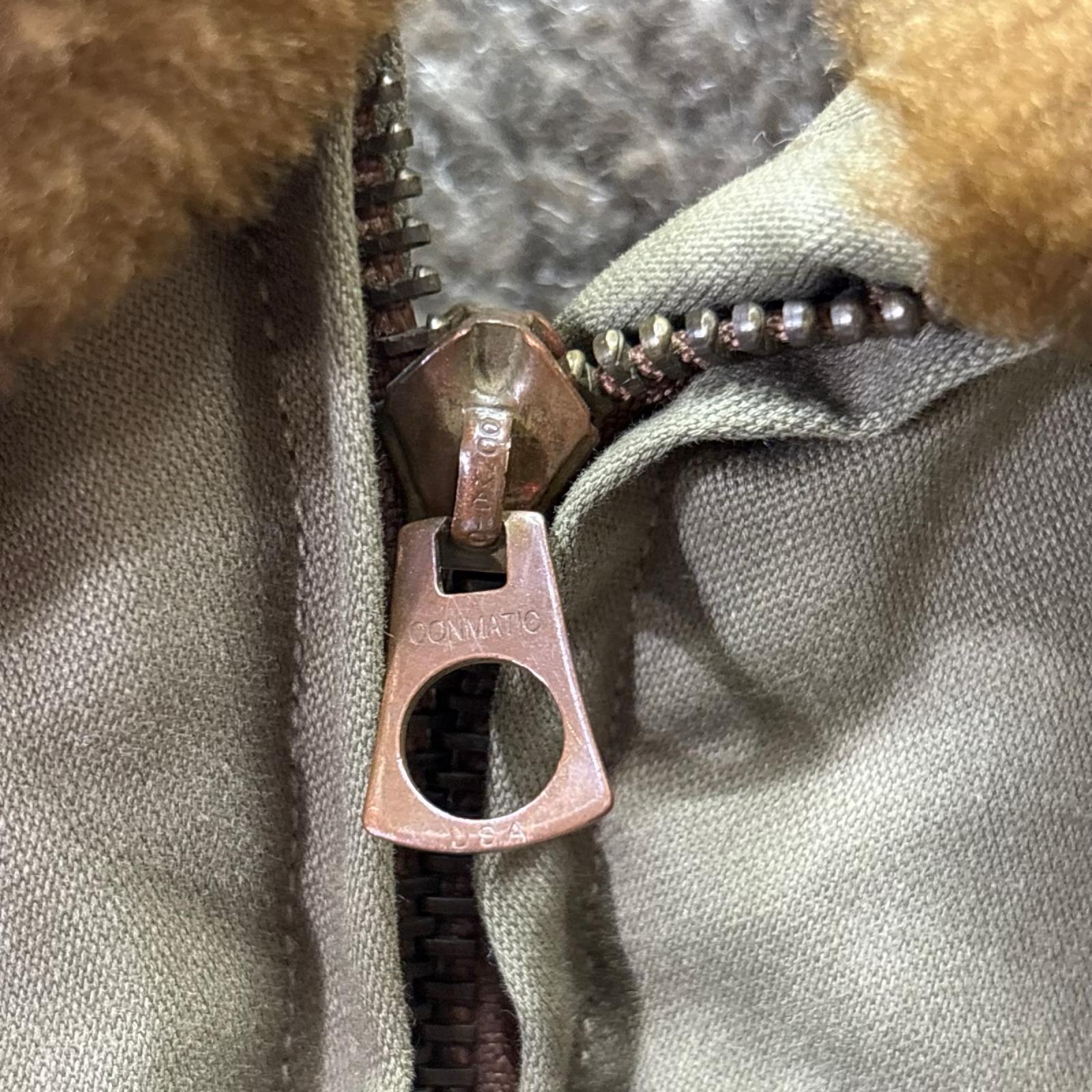 ジャケット TYPE B-10 ROUGH WEAR社 実名復刻 緑 (40) 40 カーキ