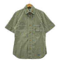 半袖シャツ Vivienne Westwood OLD ｷﾞﾝｶﾞﾑﾁｪｯｸｼｬﾂ 緑 1 グリーン