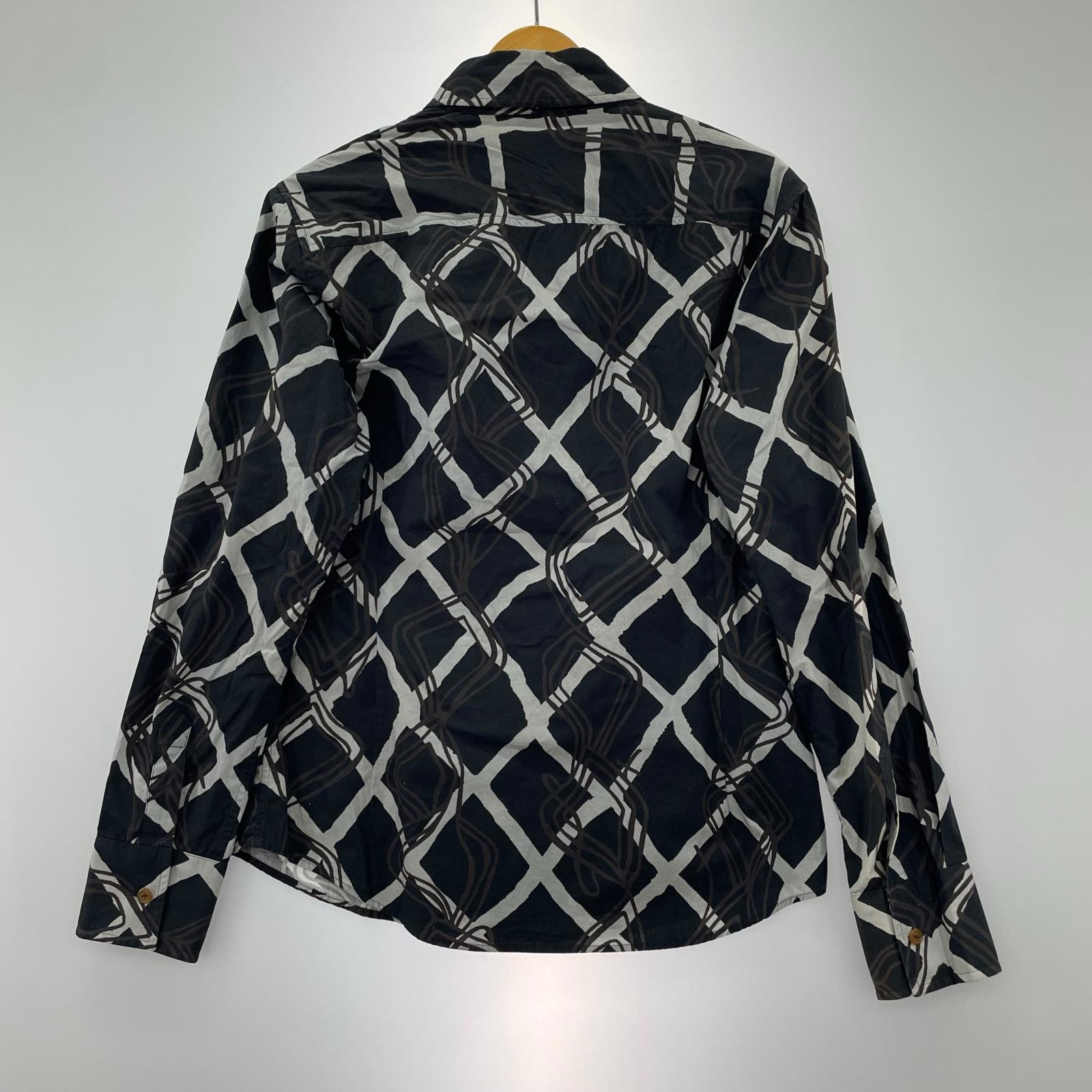 長袖シャツ Vivienne Westwood ｱｼﾝﾒﾄﾘｰｼｬﾂ 黒 46 ブラック