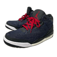スニーカー ×Levi’s Air Jordan 3 Retro SP Indigo 28cm (US10 UK9 1/2 EU46) ネイビー