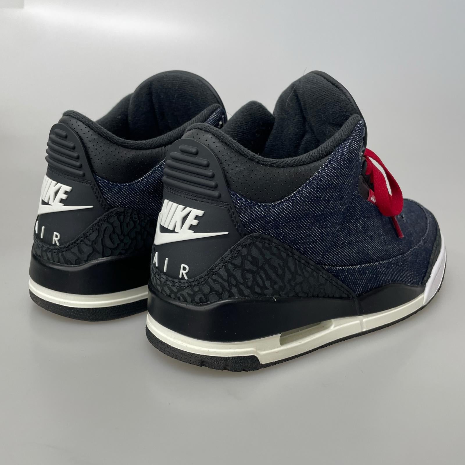 スニーカー ×Levi’s Air Jordan 3 Retro SP Indigo 28cm (US10 UK9 1/2 EU46) ネイビー