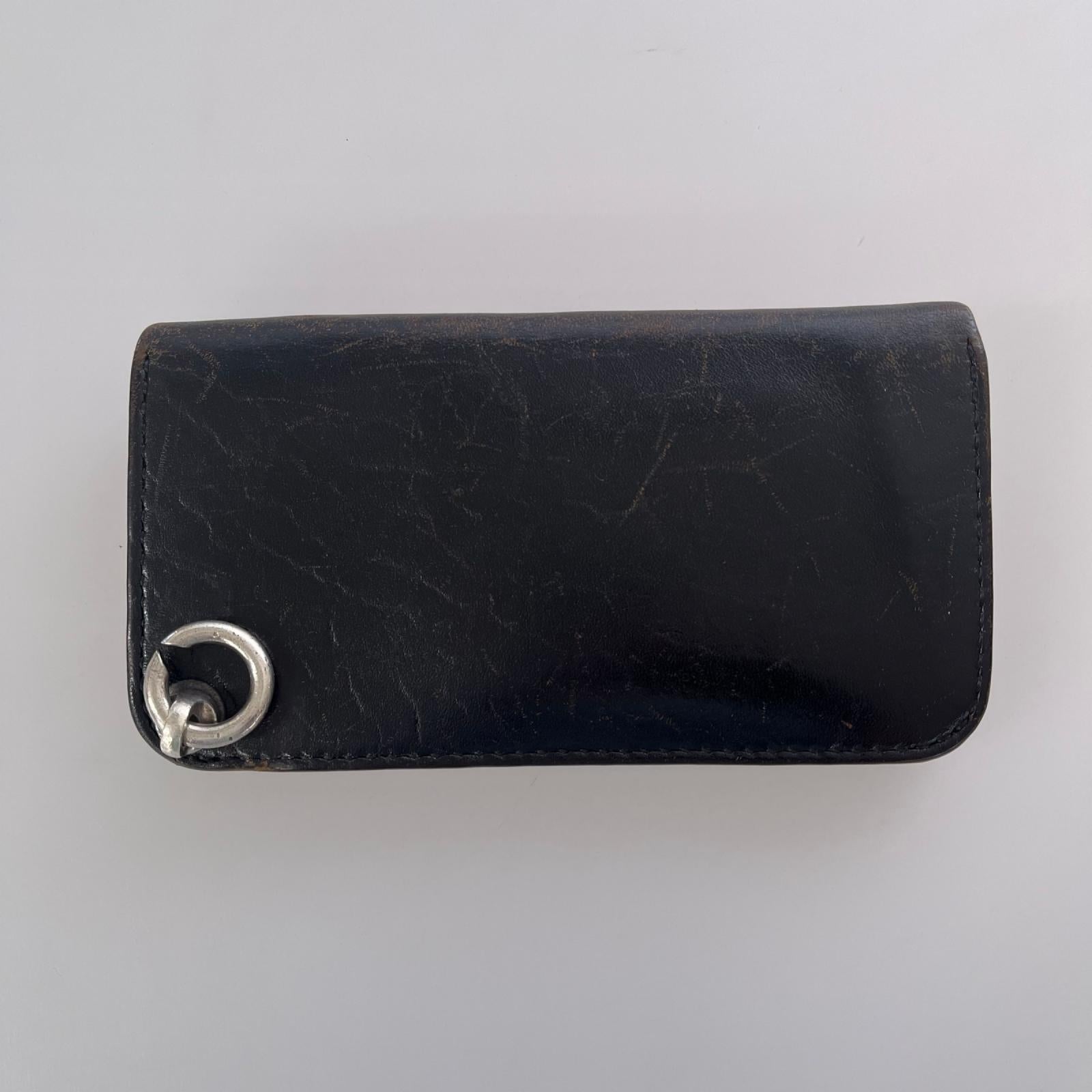 長財布 lynch silversmith 財布 ブラック