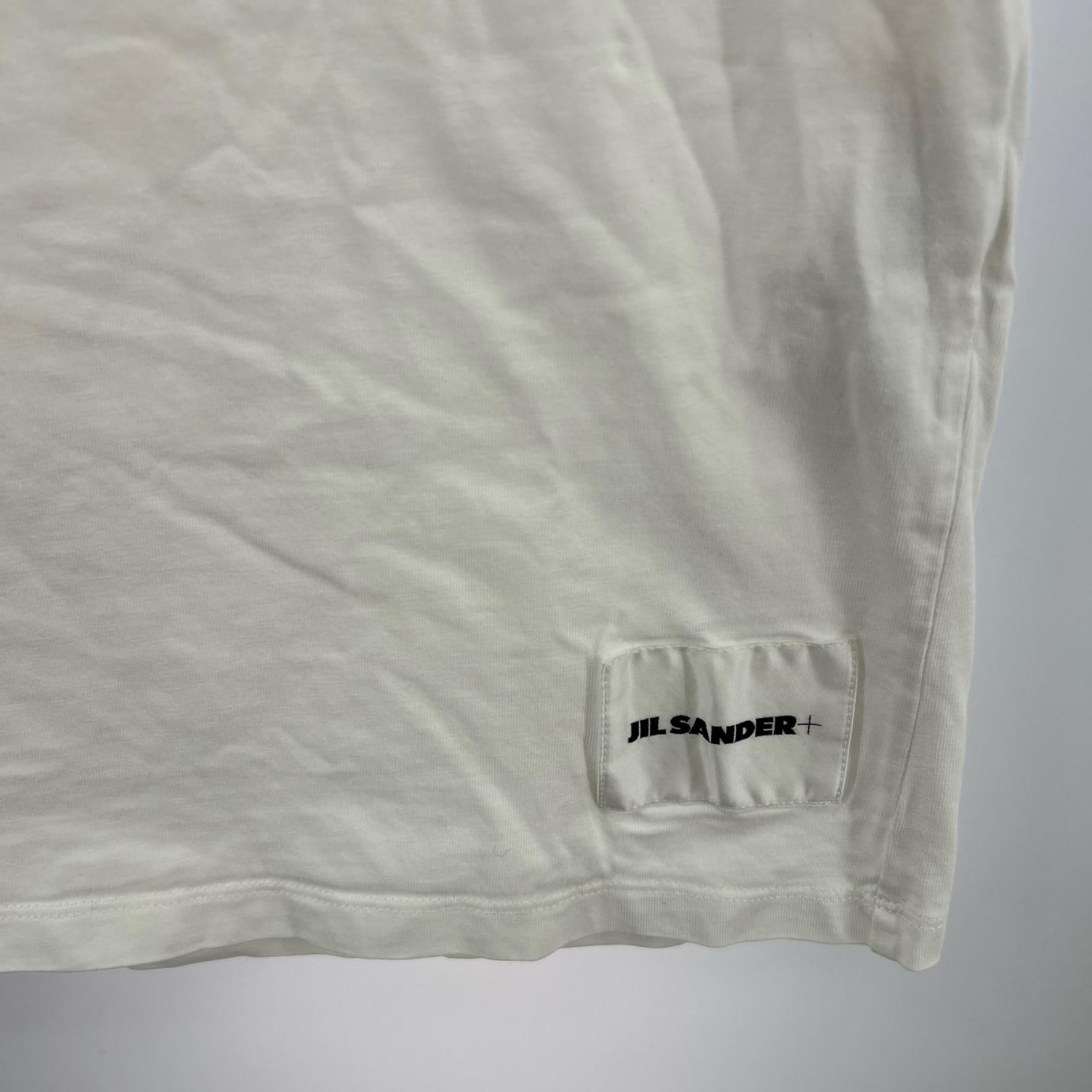 半袖Ｔシャツ JIL SANDER JIL SANDER+ S/Sｶｯﾄｿｰ ﾎﾜｲﾄ (M) M ホワイト