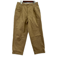 パンツ Scye San Joaquin Cotton Chino 2Pleated (38) 38 ブラウン
