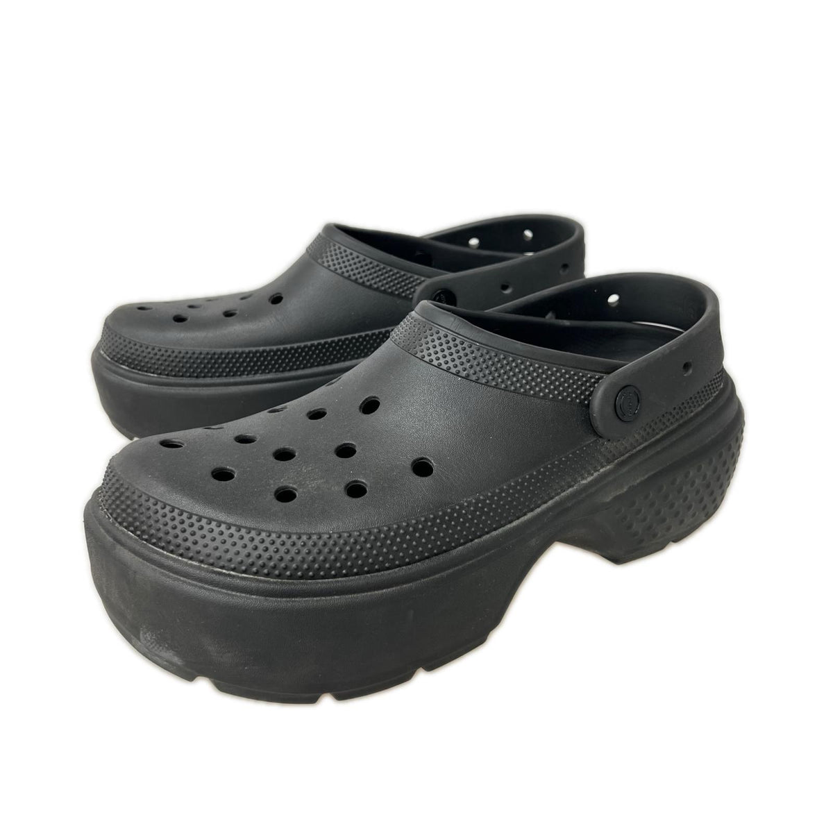 サンダル CROCS STOMP CLOG (M13) ブラック