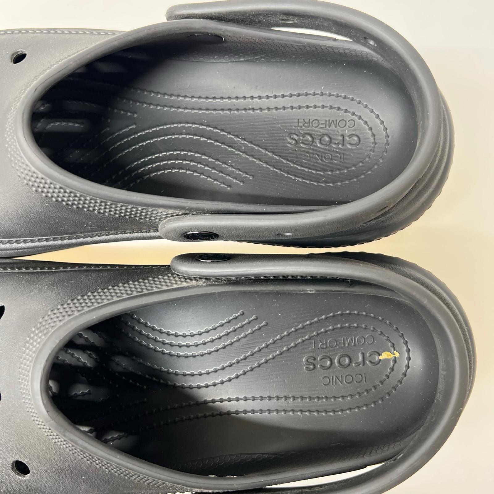 サンダル CROCS STOMP CLOG (M13) ブラック