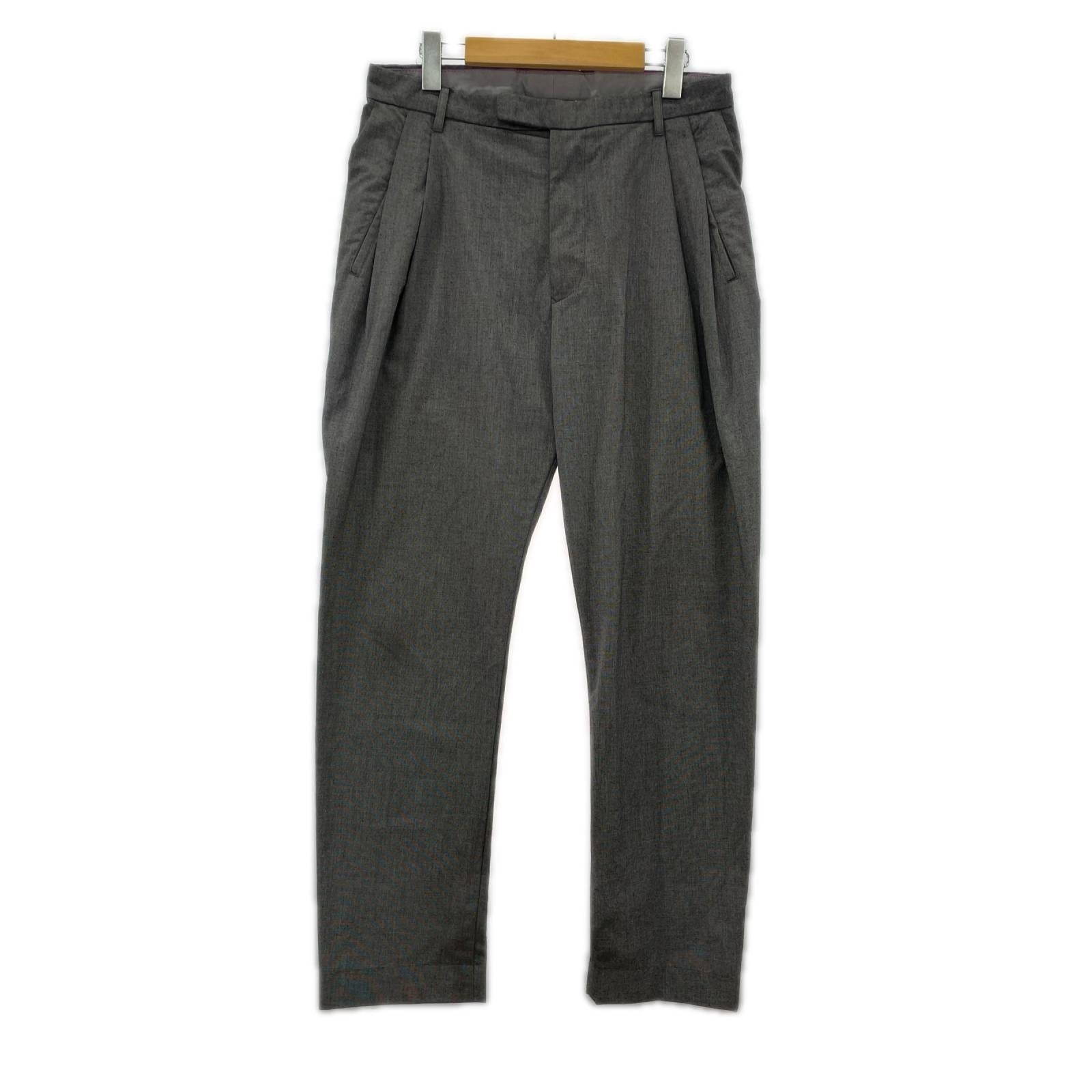 パンツ ﾚｰﾖﾝ混 ｽﾗｯｸｽ ｸﾞﾚｰ (1) グレー