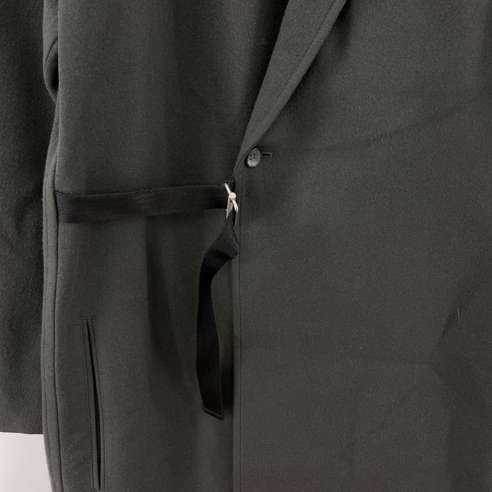 ジャケット 16FW LOOSE CHESTER FIELD COAT (46) 46 ブラック