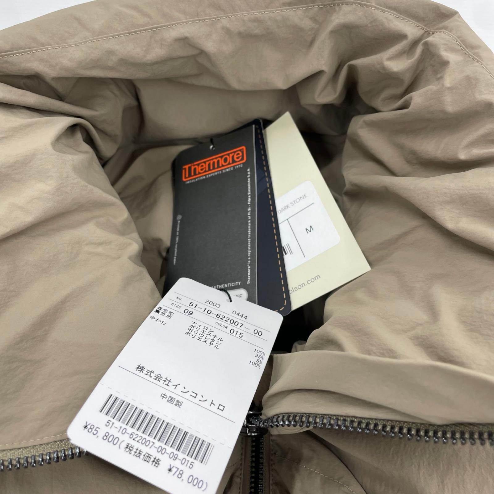長袖シャツ TRAIT INJECTION ECODOWN VEST ﾍﾞｰｼﾞｭ (M) M ベージュ