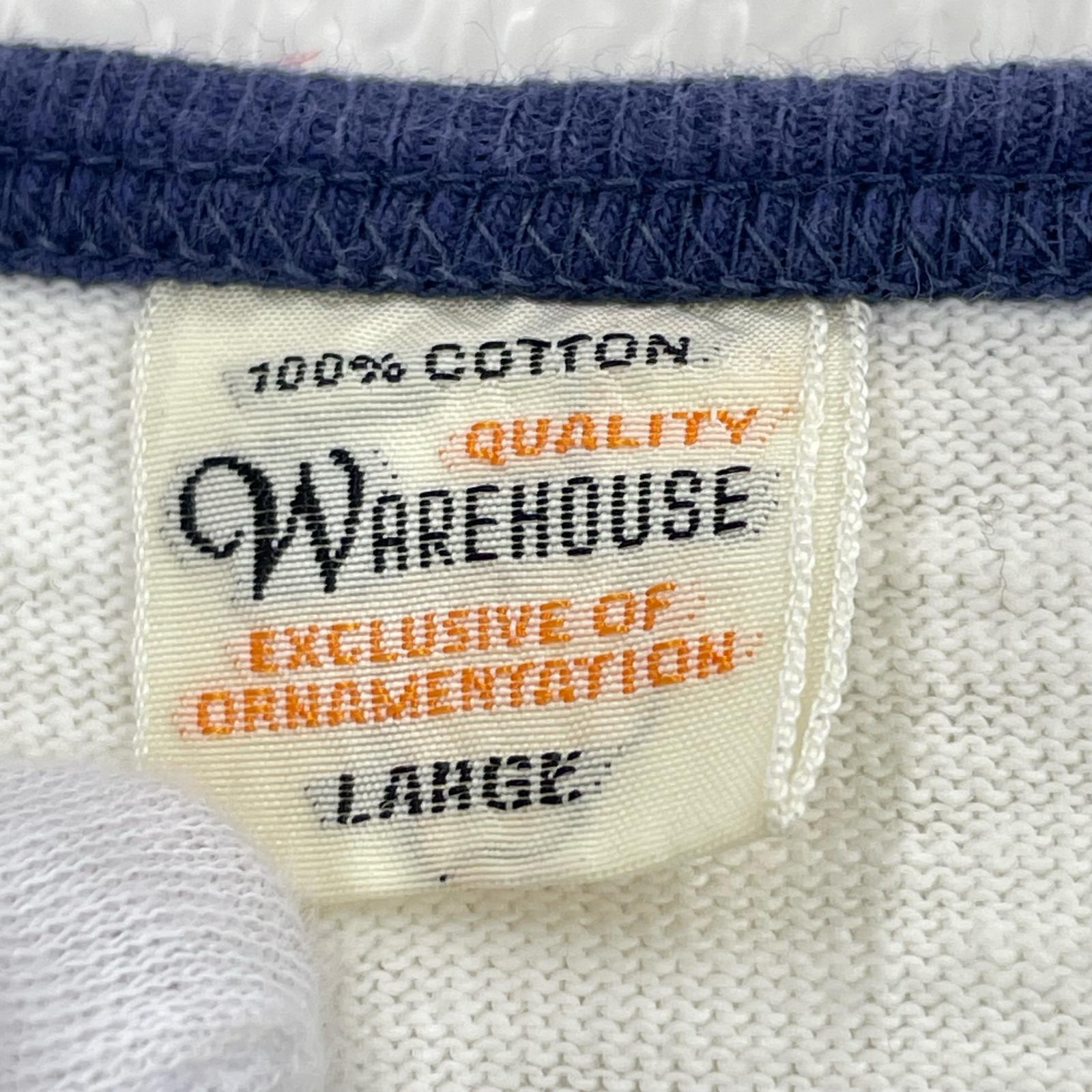 半袖Ｔシャツ WAREHOUSE ﾘﾝｶﾞｰTEE lot.4059 白 (M) L ホワイト
