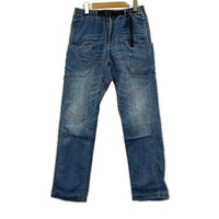 デニムパンツ Gramicci ×GRIP SWANY ﾃﾞﾆﾑｸﾗｲﾐﾝｸﾞﾊﾟﾝﾂ GUP-19S846 ｲﾝﾃﾞｨｺﾞ (M) M ブルー