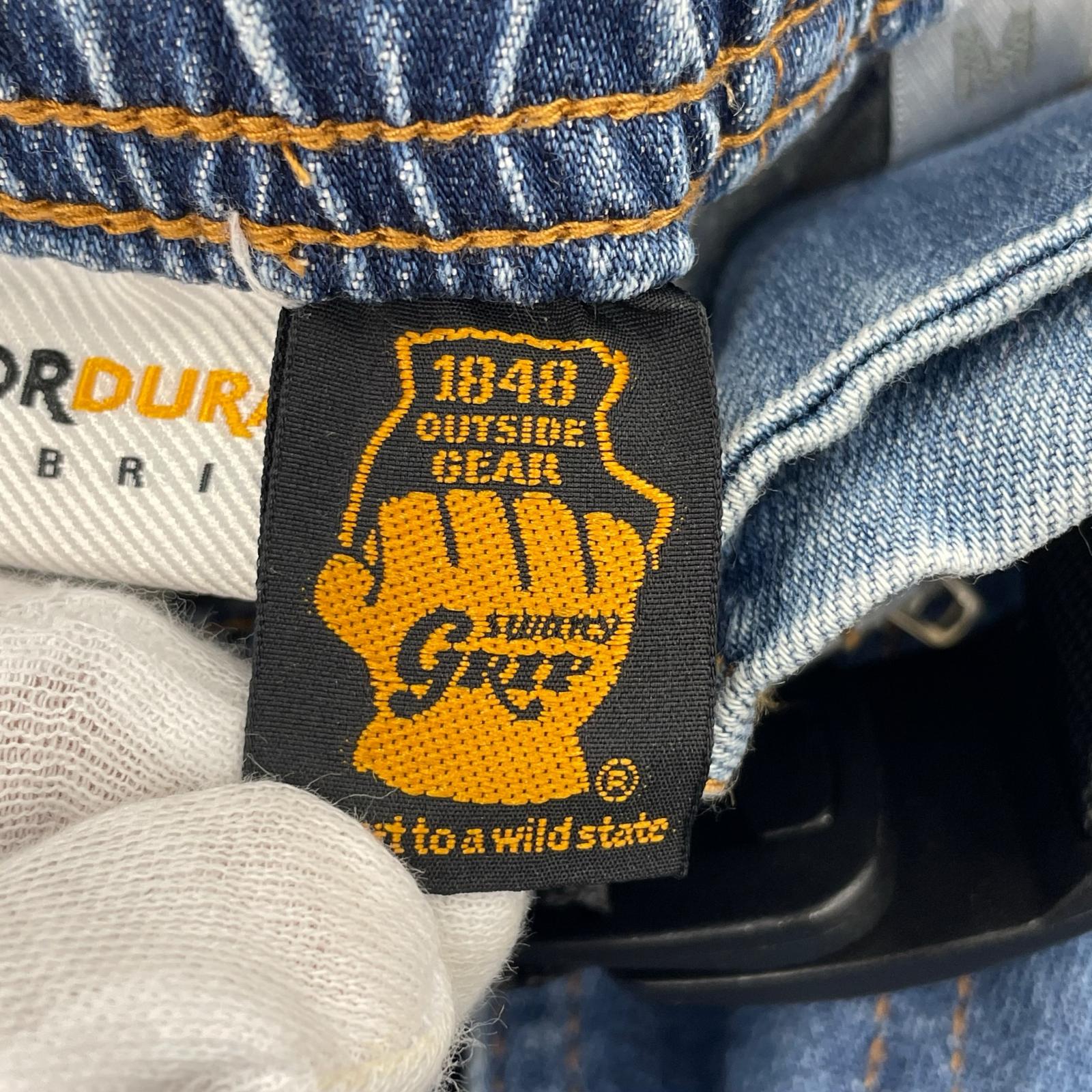 デニムパンツ Gramicci ×GRIP SWANY ﾃﾞﾆﾑｸﾗｲﾐﾝｸﾞﾊﾟﾝﾂ GUP-19S846 ｲﾝﾃﾞｨｺﾞ (M) M ブルー