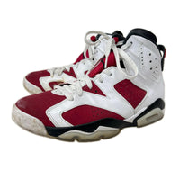 スニーカー AIR JORDAN 6 RETRO CARMINE CT8529-106 28.5cm (US10 1/2 UK10 EU47)