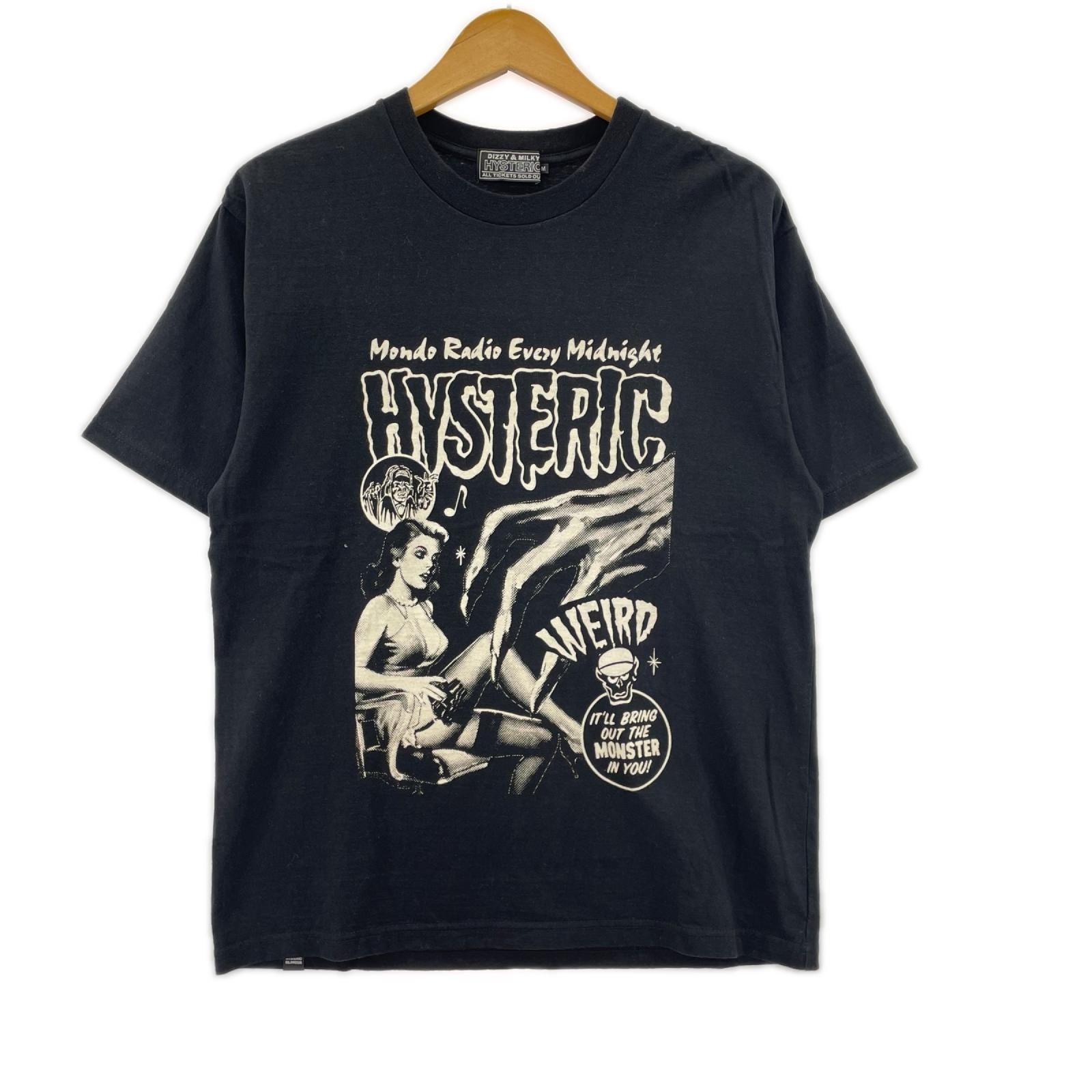 半袖Ｔシャツ MONDO RADIO TEE/M/02222CT06 M ブラック