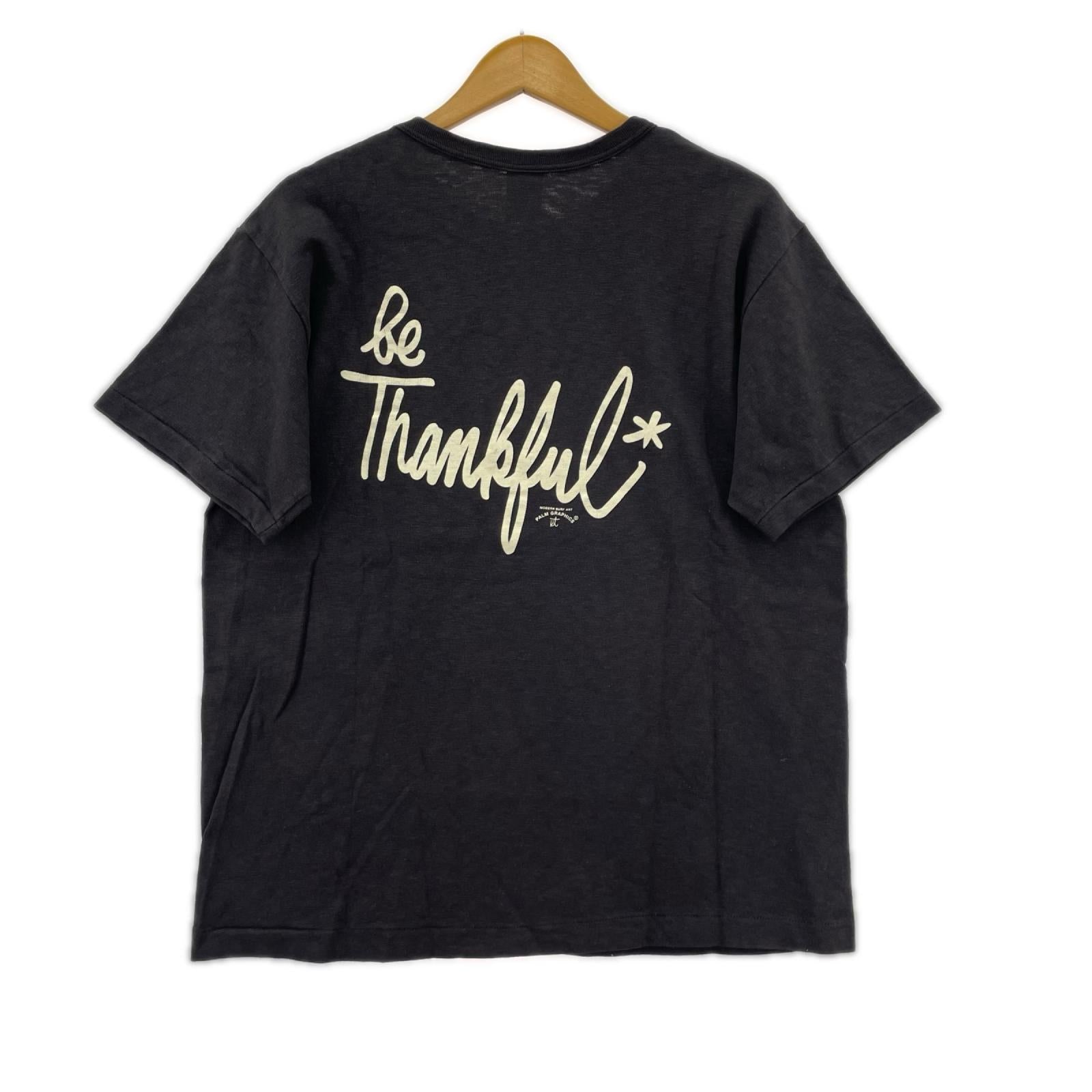 半袖Ｔシャツ × Palm Graphics × FM802/L/BLK L ブラック