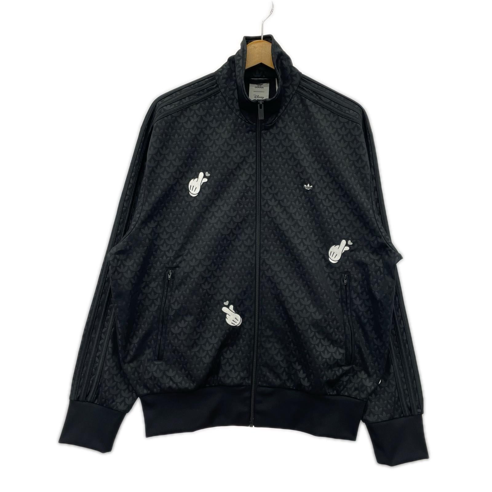 ジャケット × Disney/ﾄﾗｯｸｼﾞｬｹｯﾄ/XL/IY2264 ブラック