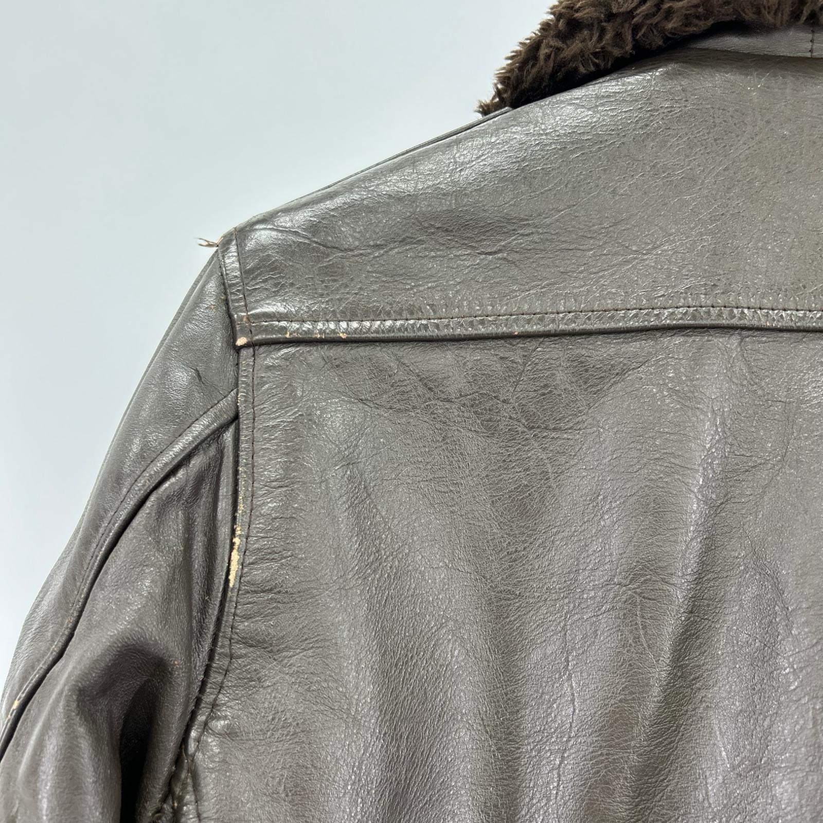 レザージャケット 70s Golden Fleece SPIEWAK G-1 BWN (34) 34 ブラウン