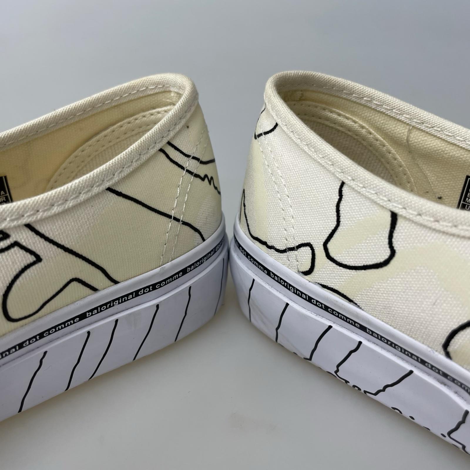 スニーカー ×VANS Authentic NATURAL 26.5cm 26.5cm (US8 1/2 UK8 EU43) ホワイト
