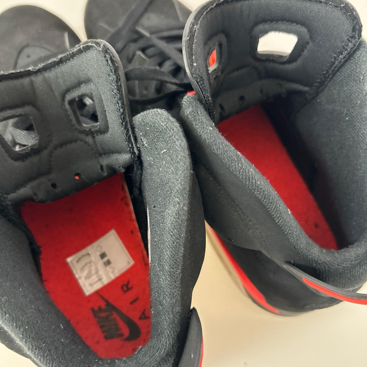スニーカー JORDAN 6 RETRO OG BLACK INFRARED 30cm (US12 UK11 1/2 EU50) ブラック