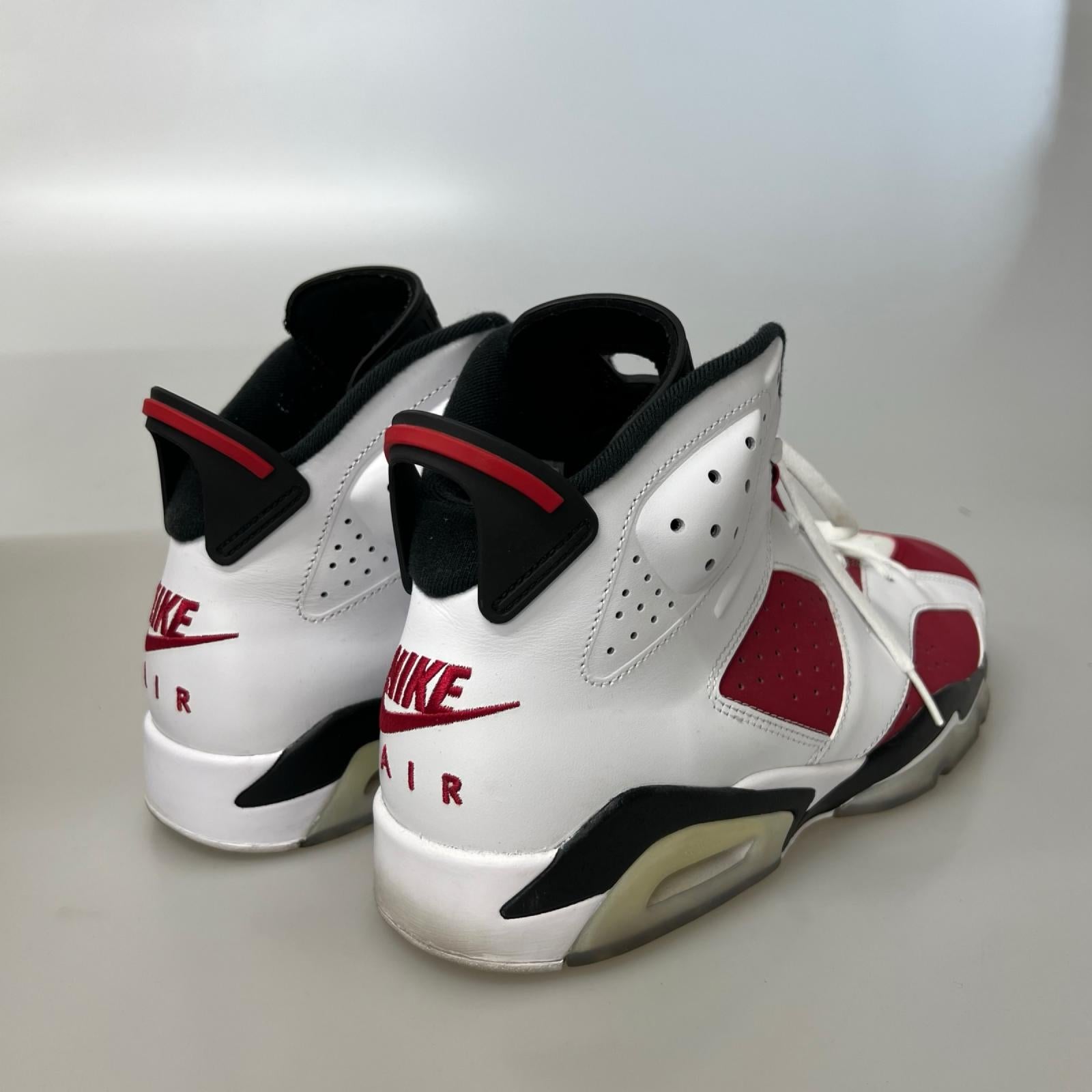 スニーカー AIR JORDAN 6 CARMINE 29.5cm (US11 1/2 UK11 EU49)