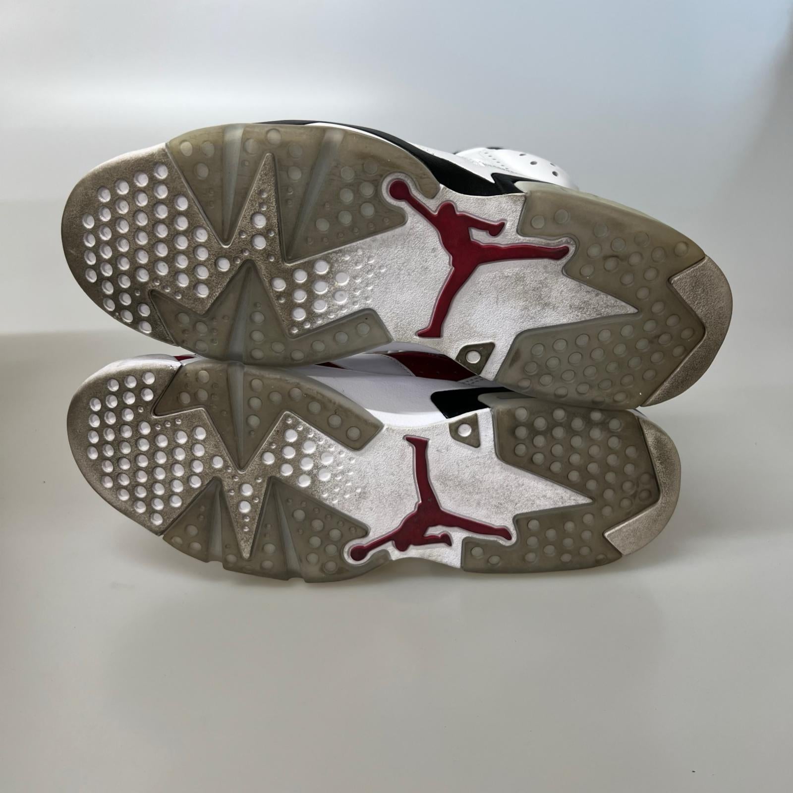 スニーカー AIR JORDAN 6 CARMINE 29.5cm (US11 1/2 UK11 EU49)