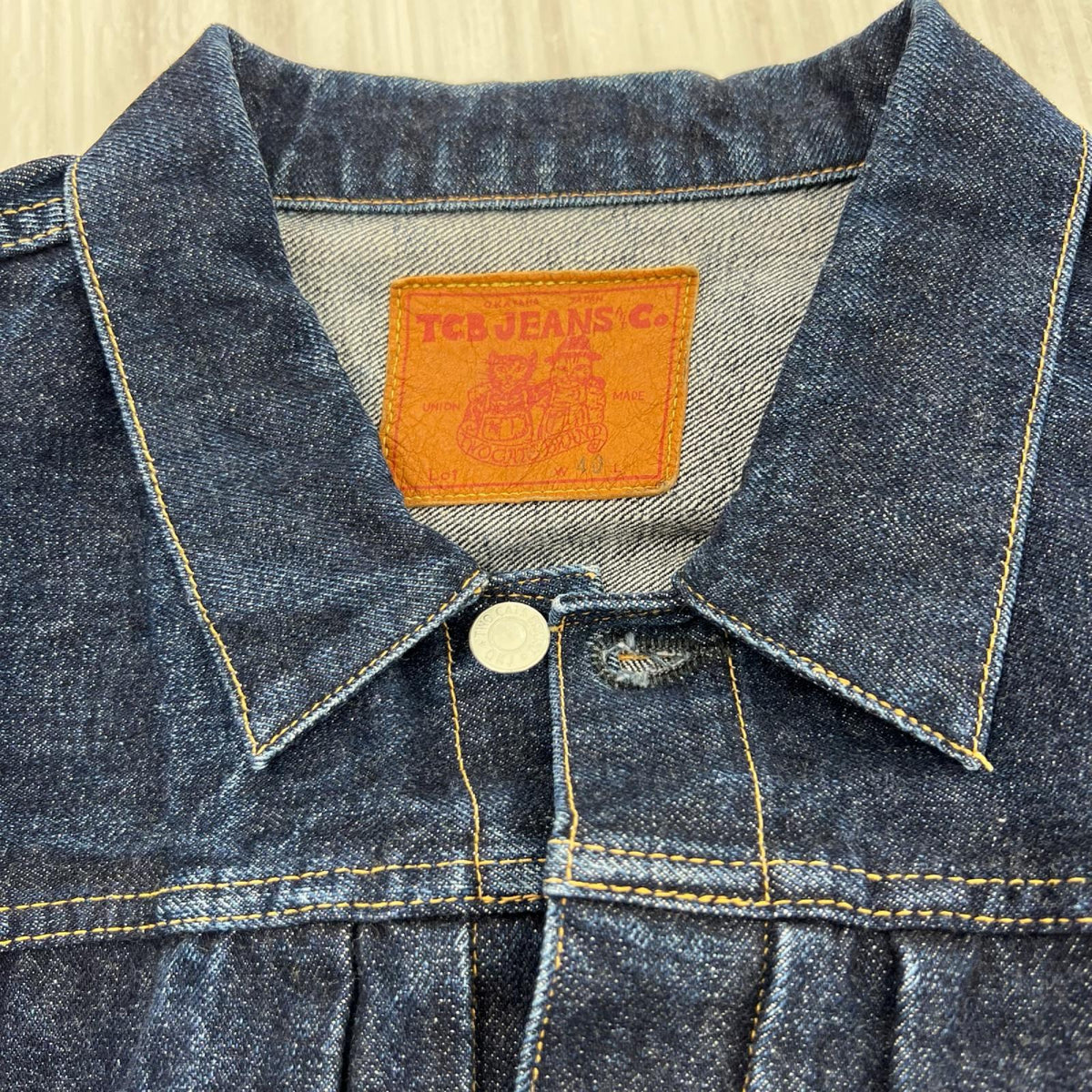 デニムジャケット TCB JEANS 1st TYPE（40） 40 ネイビー