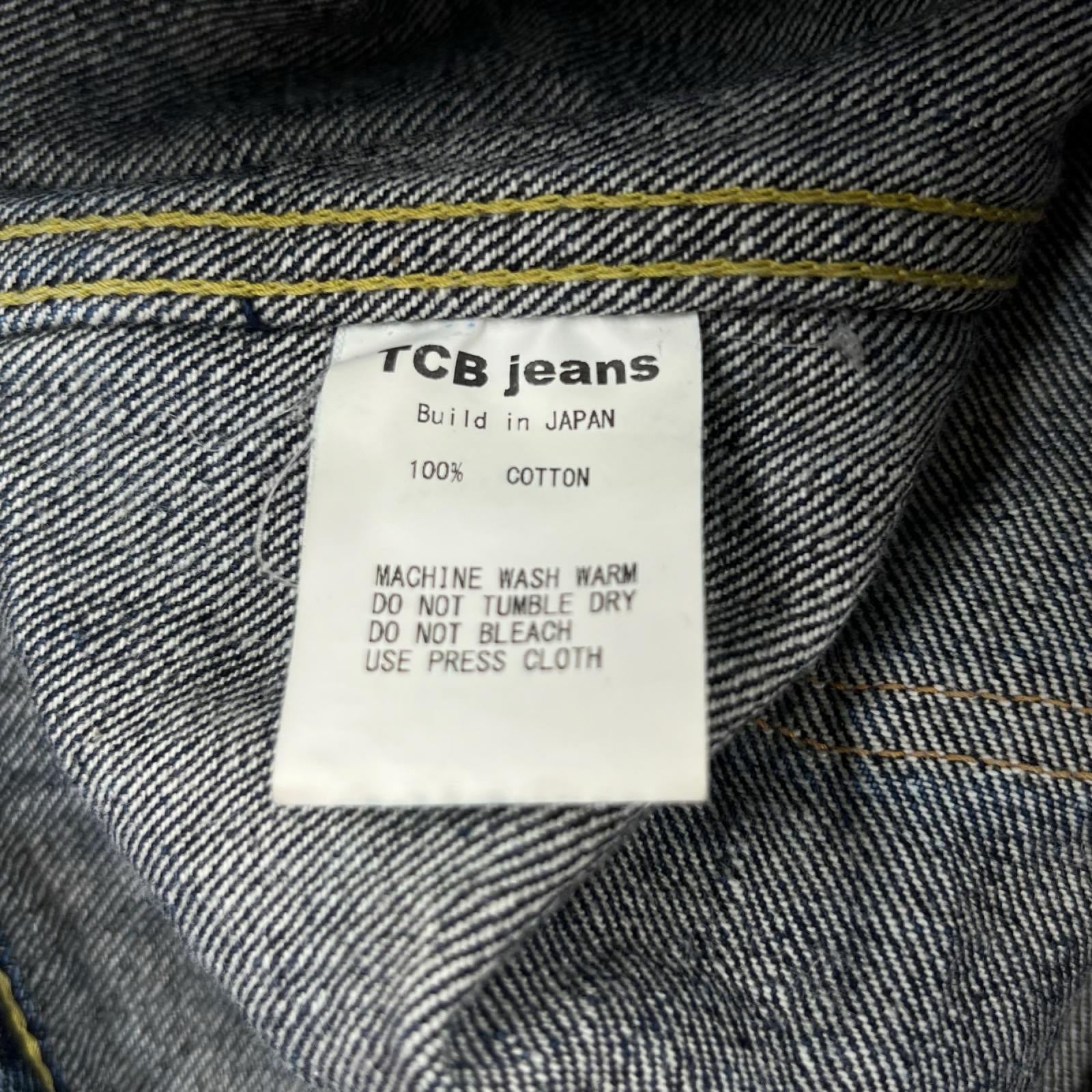 デニムジャケット TCB JEANS 1st TYPE（40） 40 ネイビー